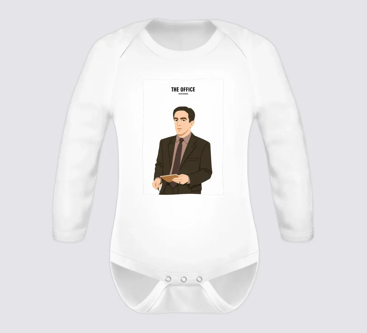 Ryan Howard The Office Langarm Babybody von MoviesArt
