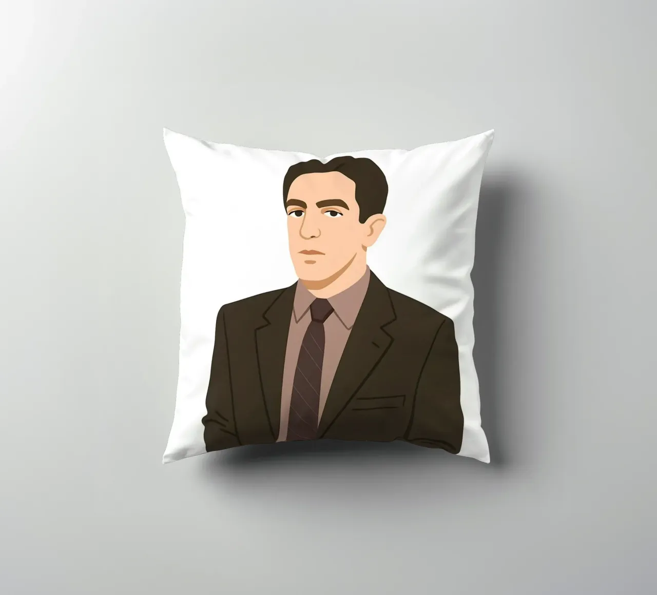 Ryan Howard The Office cuscino da MoviesArt