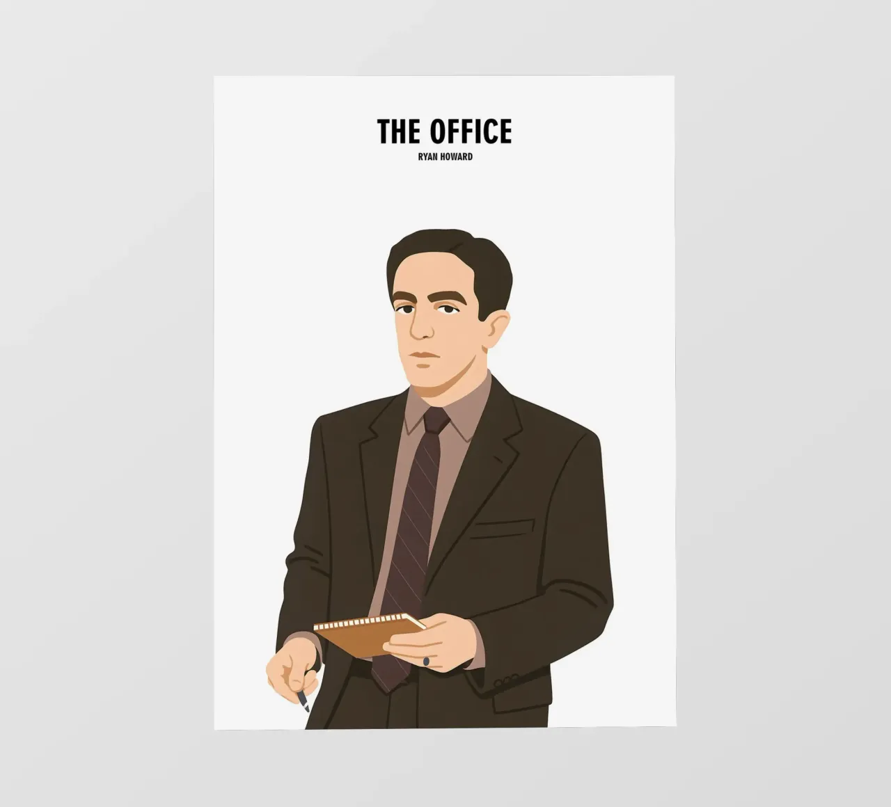 Ryan Howard The Office telo in pvc da MoviesArt