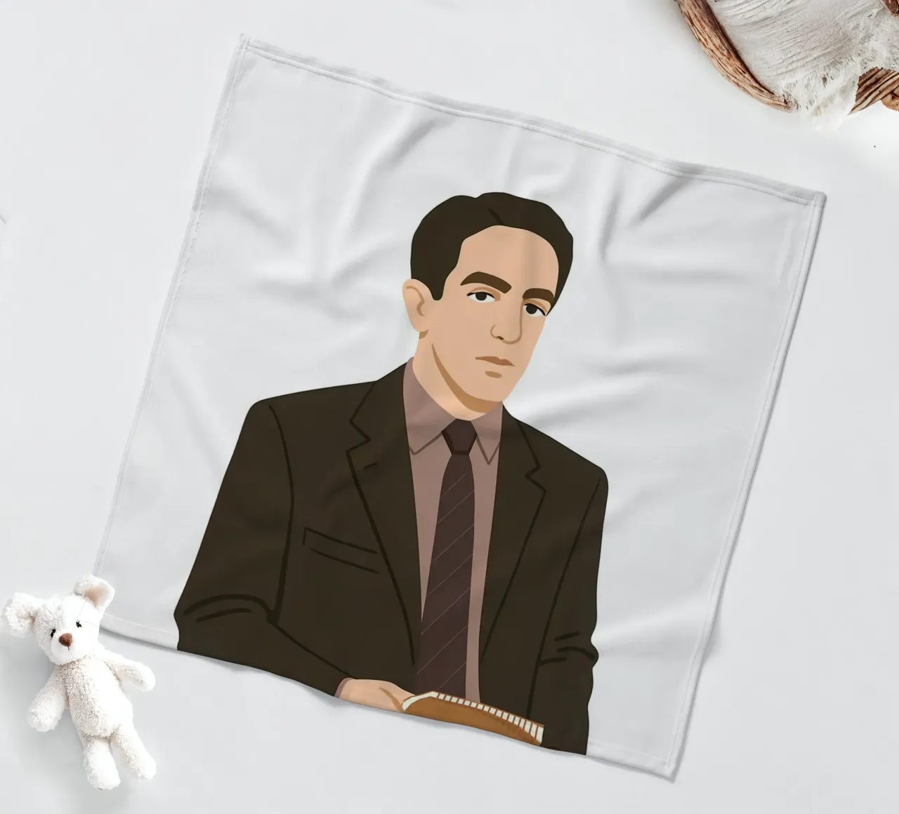 Ryan Howard The Office coperta in pile da MoviesArt