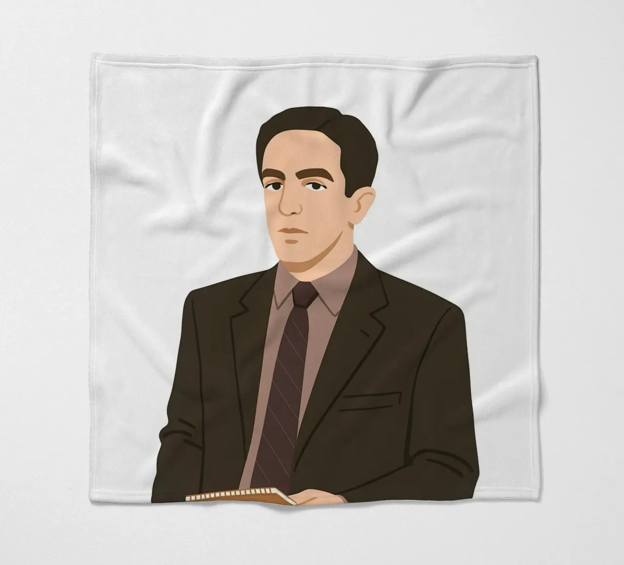 Ryan Howard The Office coperta in pile da MoviesArt