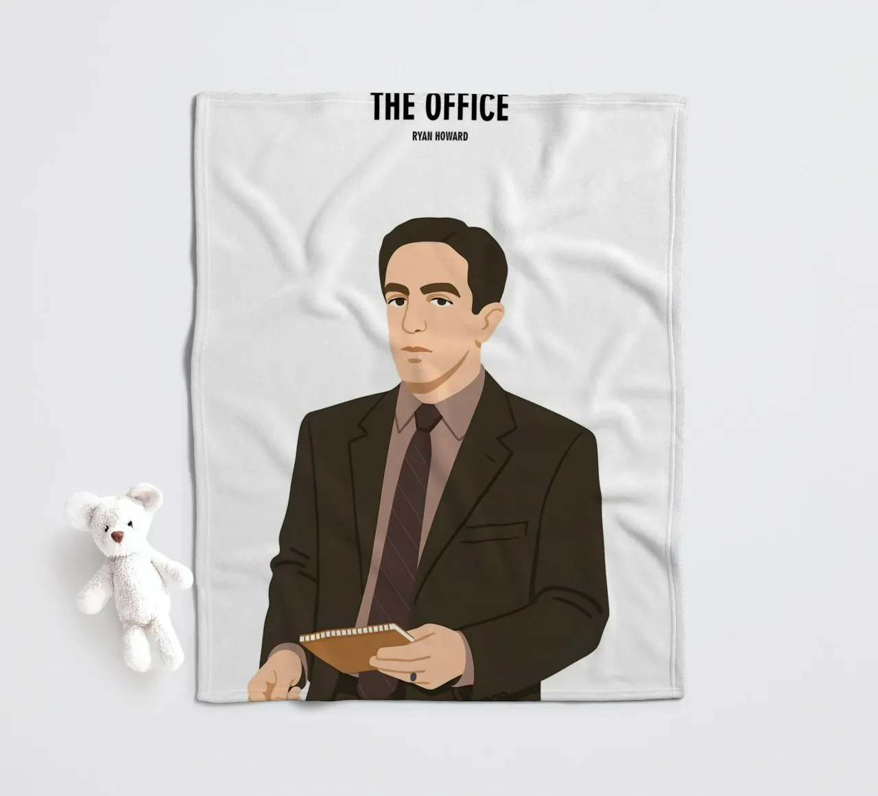 Ryan Howard The Office coperta in pile da MoviesArt