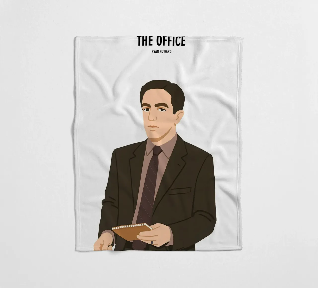Ryan Howard The Office coperta in pile da MoviesArt