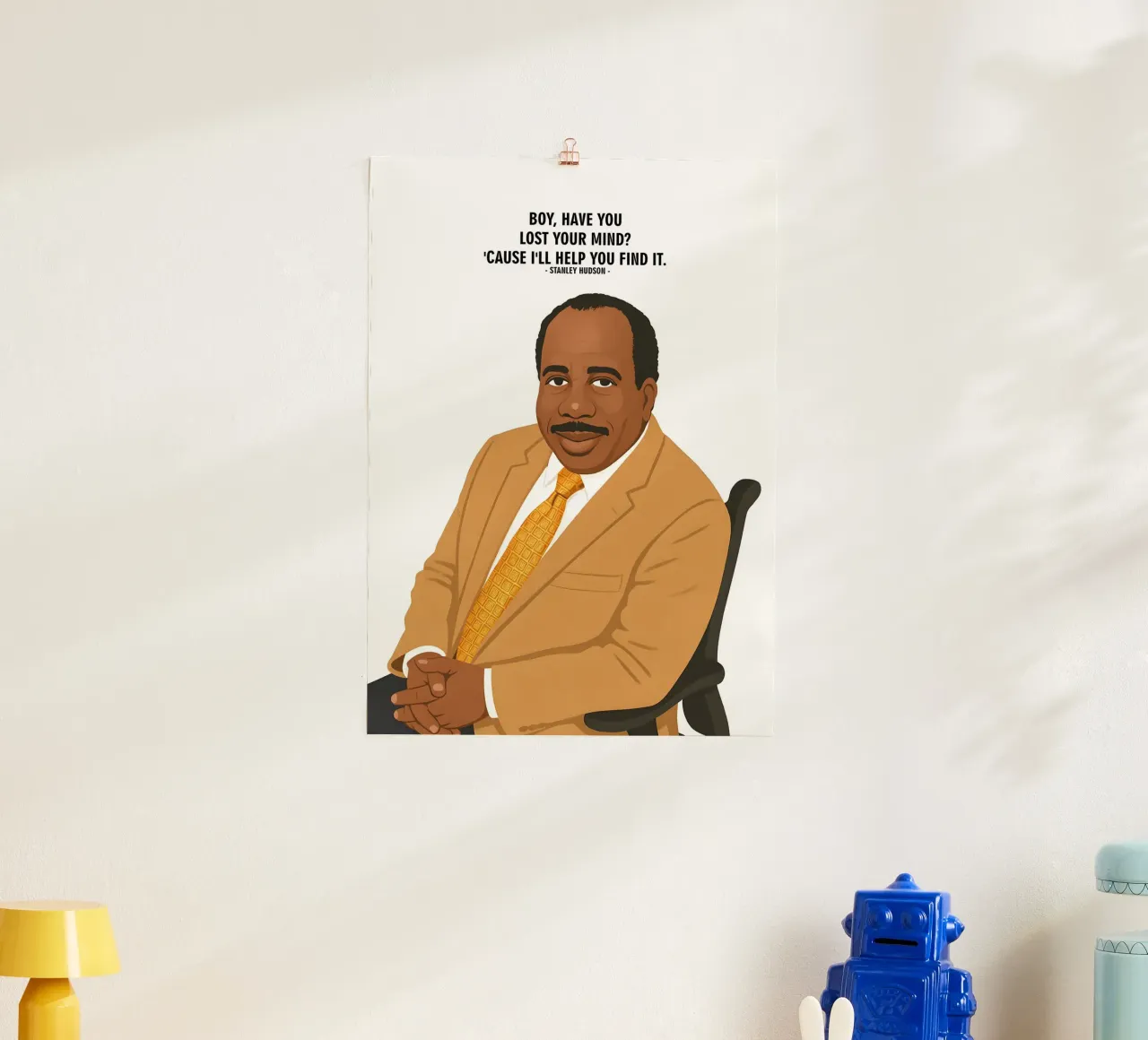 Stanley Hudson The Office quotes poster da MoviesArt