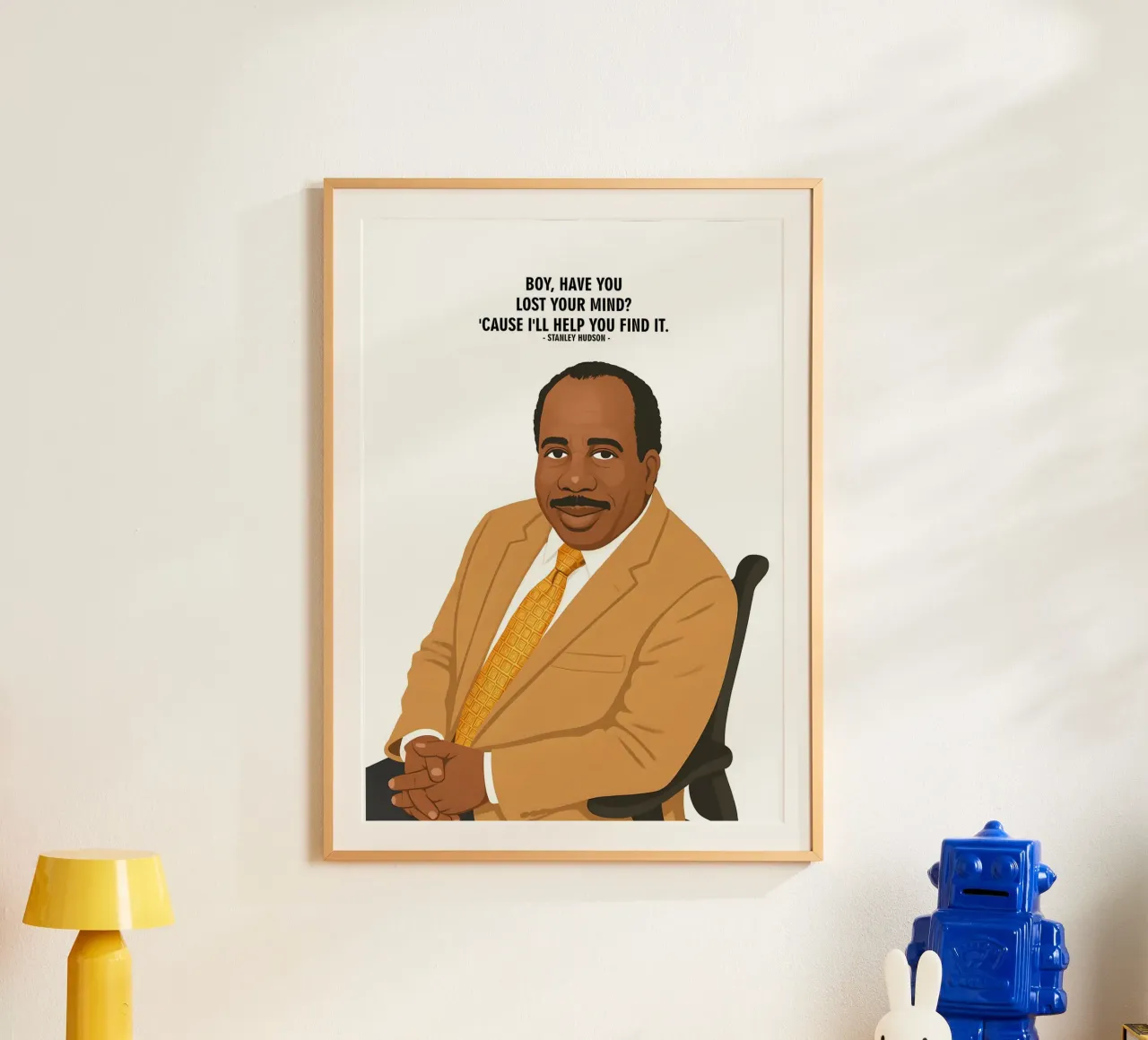 Stanley Hudson The Office quotes poster da MoviesArt