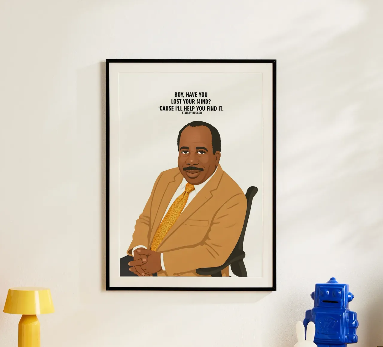 Stanley Hudson The Office quotes poster da MoviesArt