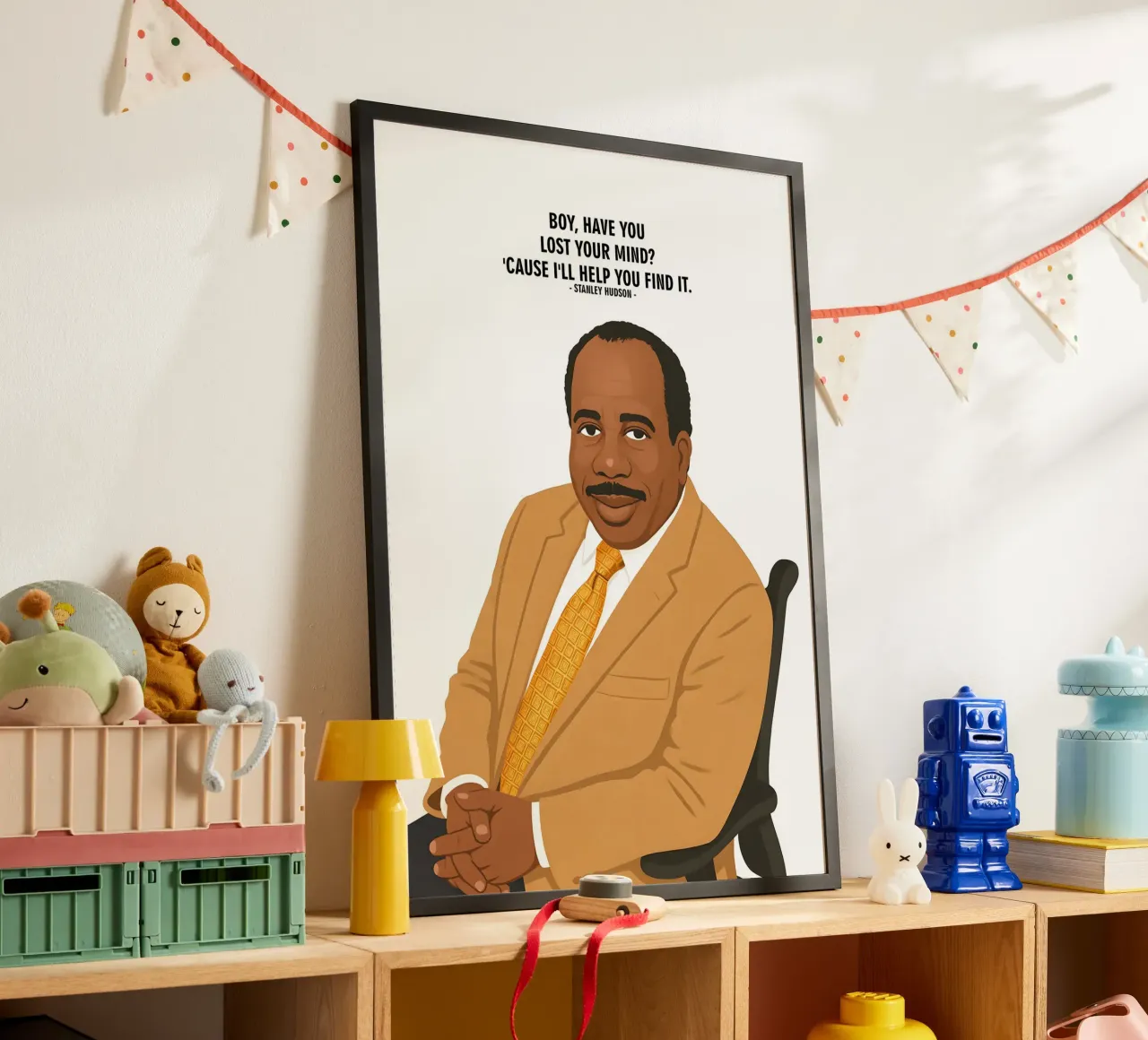 Stanley Hudson The Office quotes poster da MoviesArt