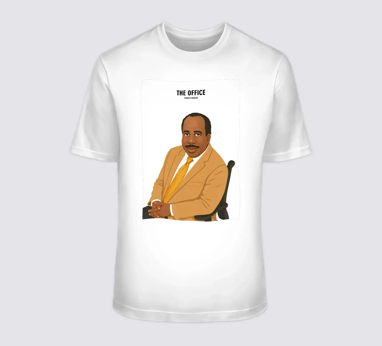 Stanley Hudson The Office t-shirt da MoviesArt