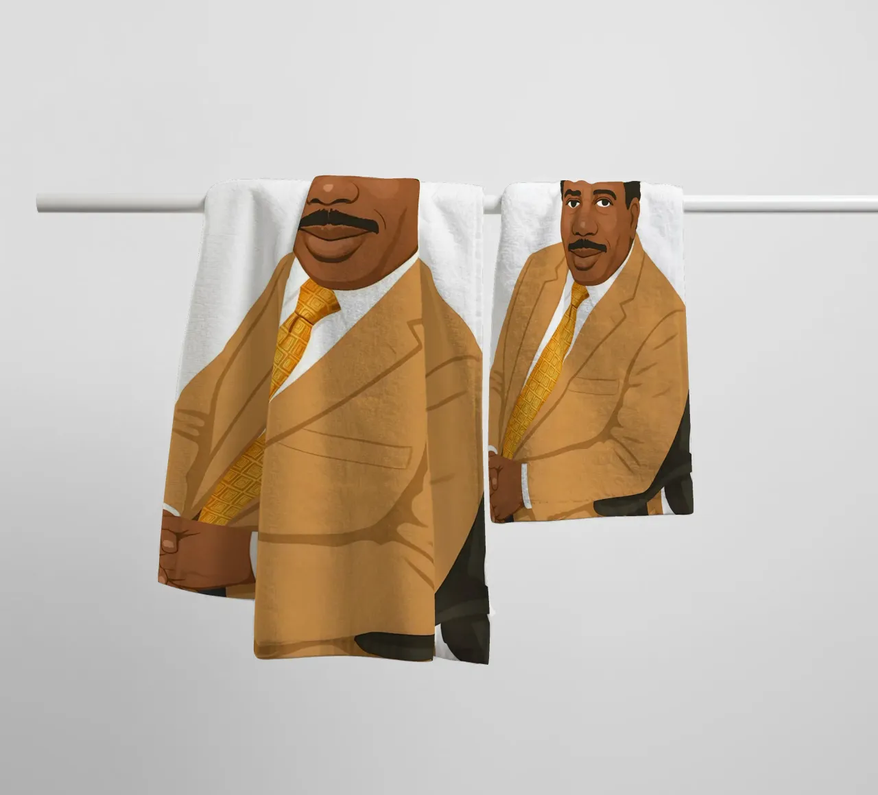 Stanley Hudson The Office asciugamano da bagno da MoviesArt