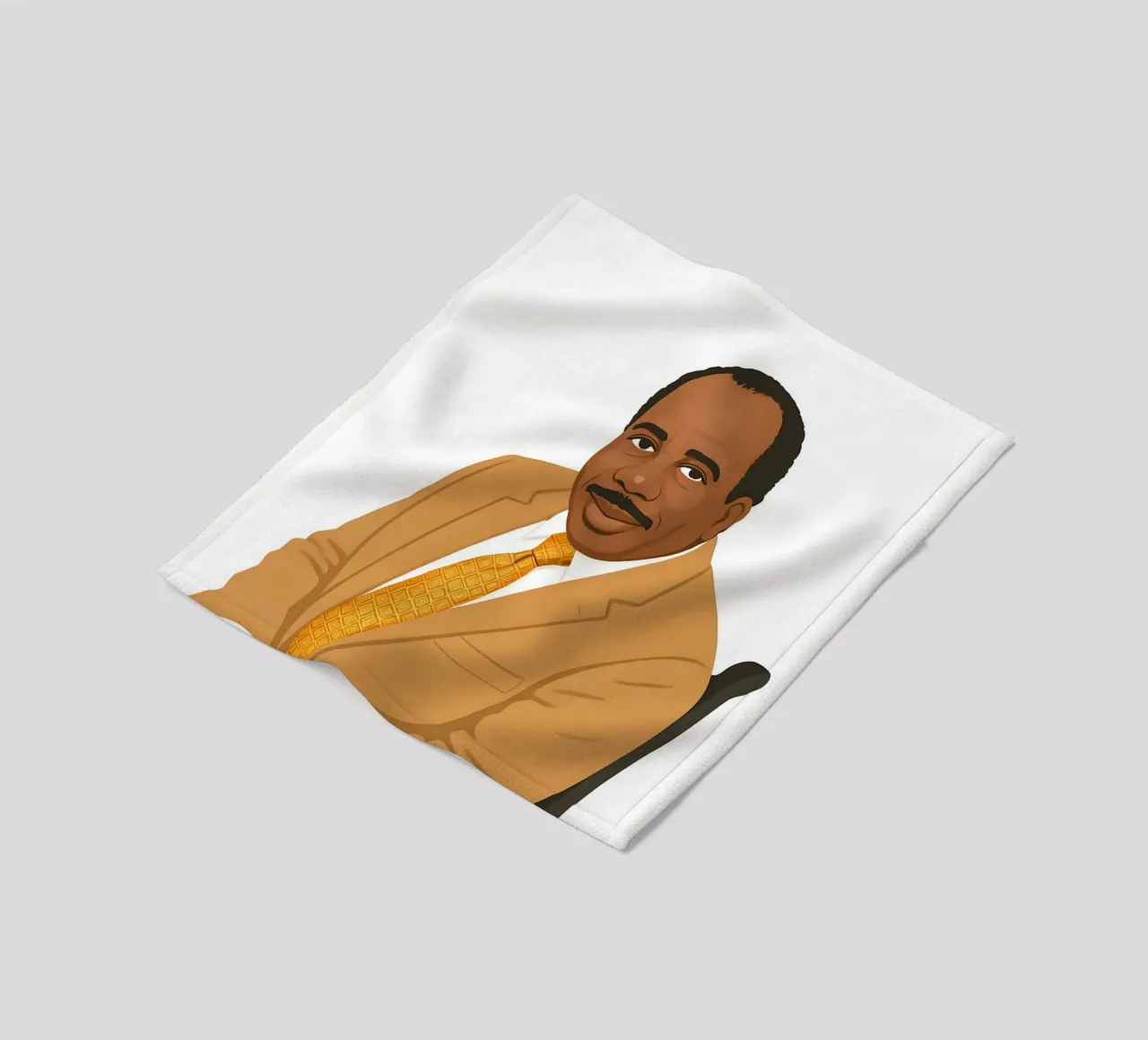 Stanley Hudson The Office coperta in pile da MoviesArt