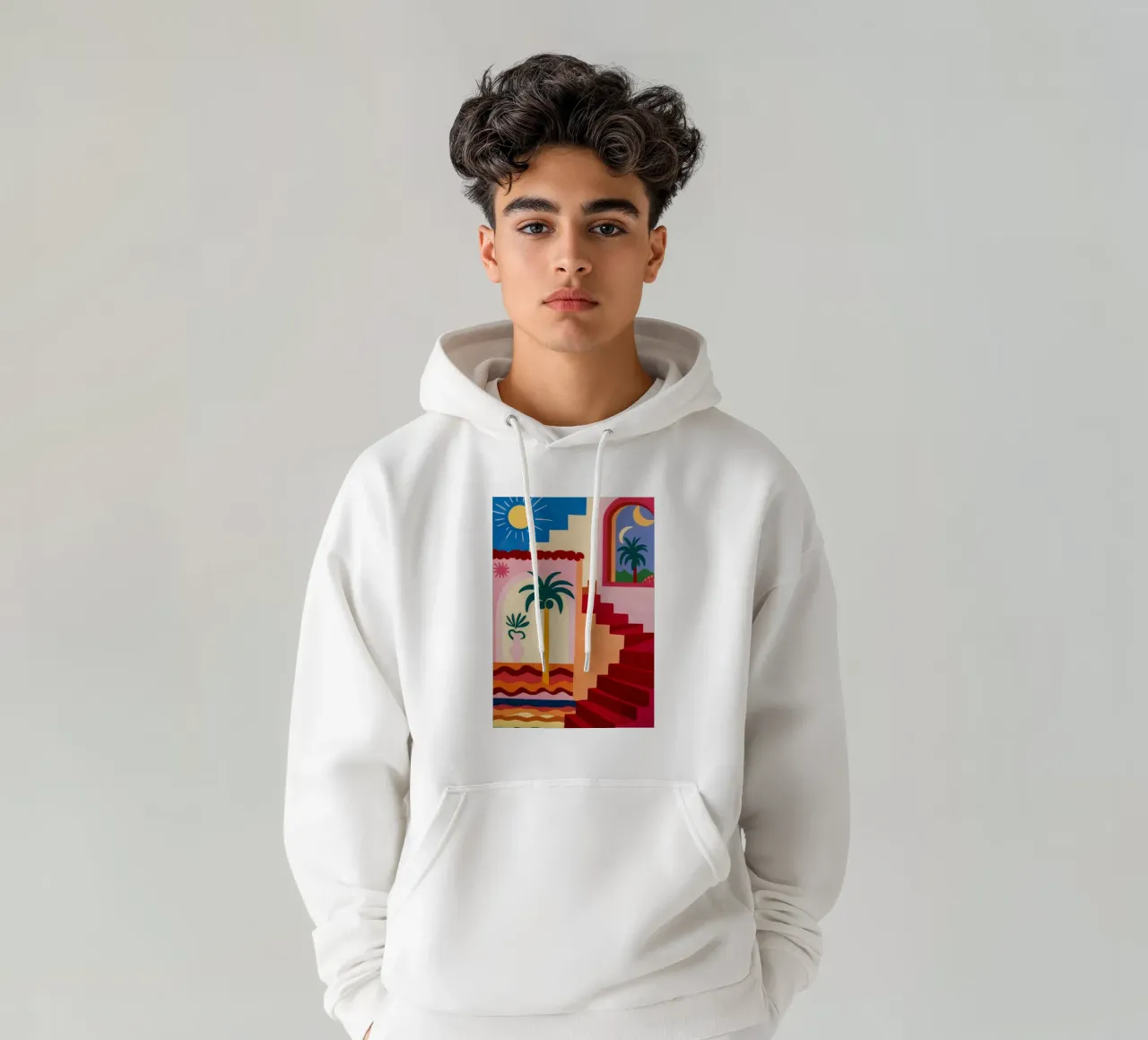 Scala per il sole felpa con cappuccio da Jasper Rune