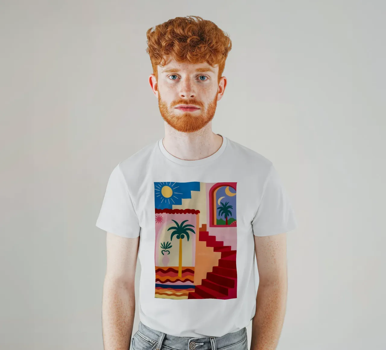 Scala per il sole t-shirt da Jasper Rune