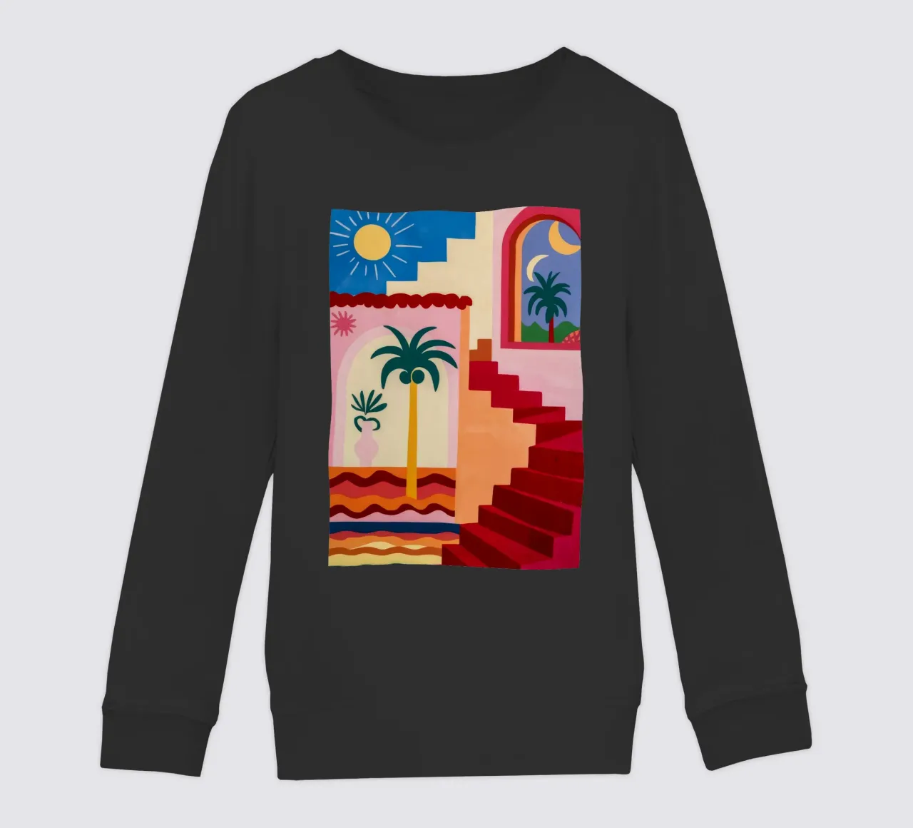 Scala per il sole felpa bambino da Jasper Rune