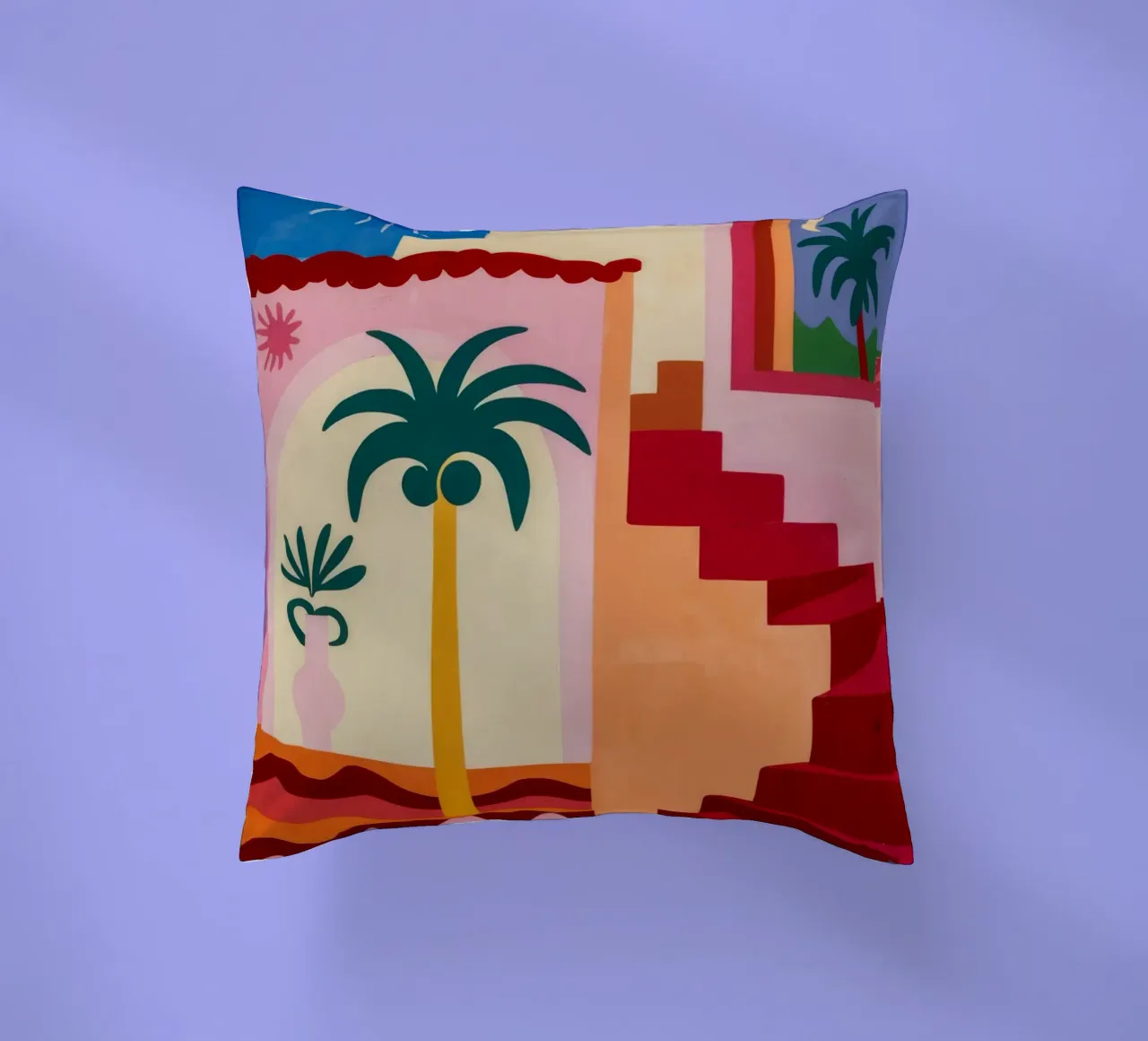 Scala per il sole cuscino da Jasper Rune