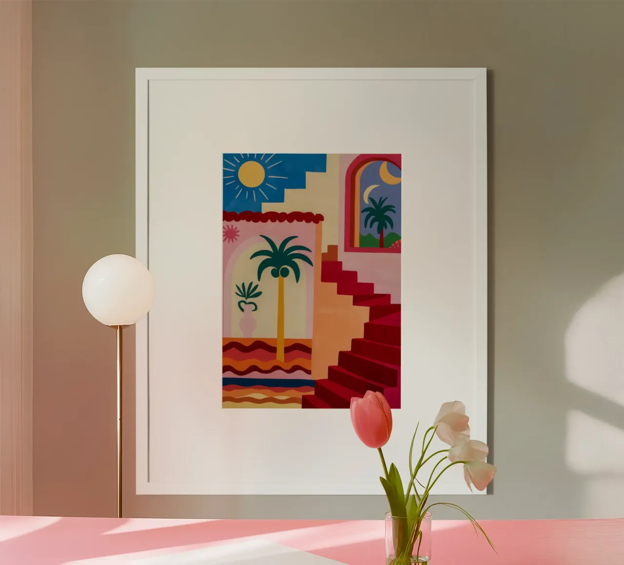 Scala per il sole carta hahnemühle da Jasper Rune