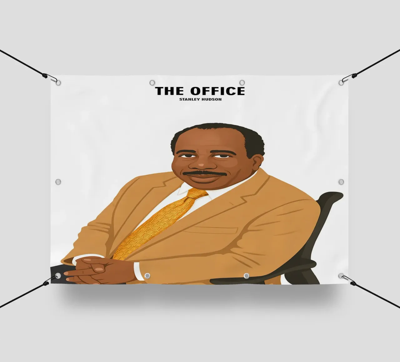 Stanley Hudson The Office telo in pvc da MoviesArt