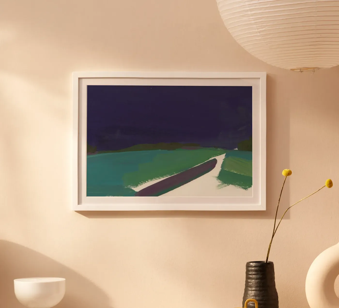 Night Walk poster da Sonia Brittain