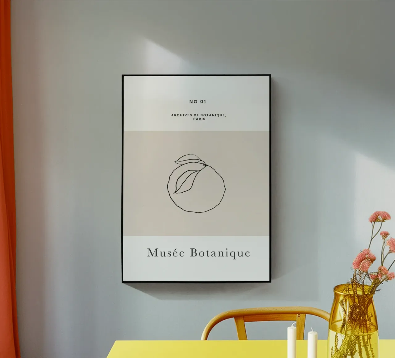 Abstract Botanic No 13 plexiglass da treechild