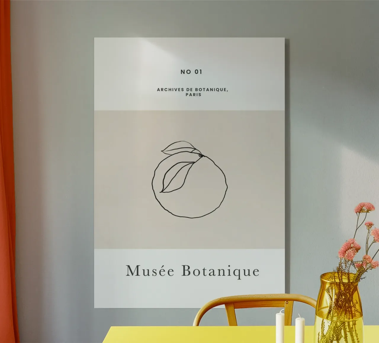 Abstract Botanic No 13 plexiglass da treechild