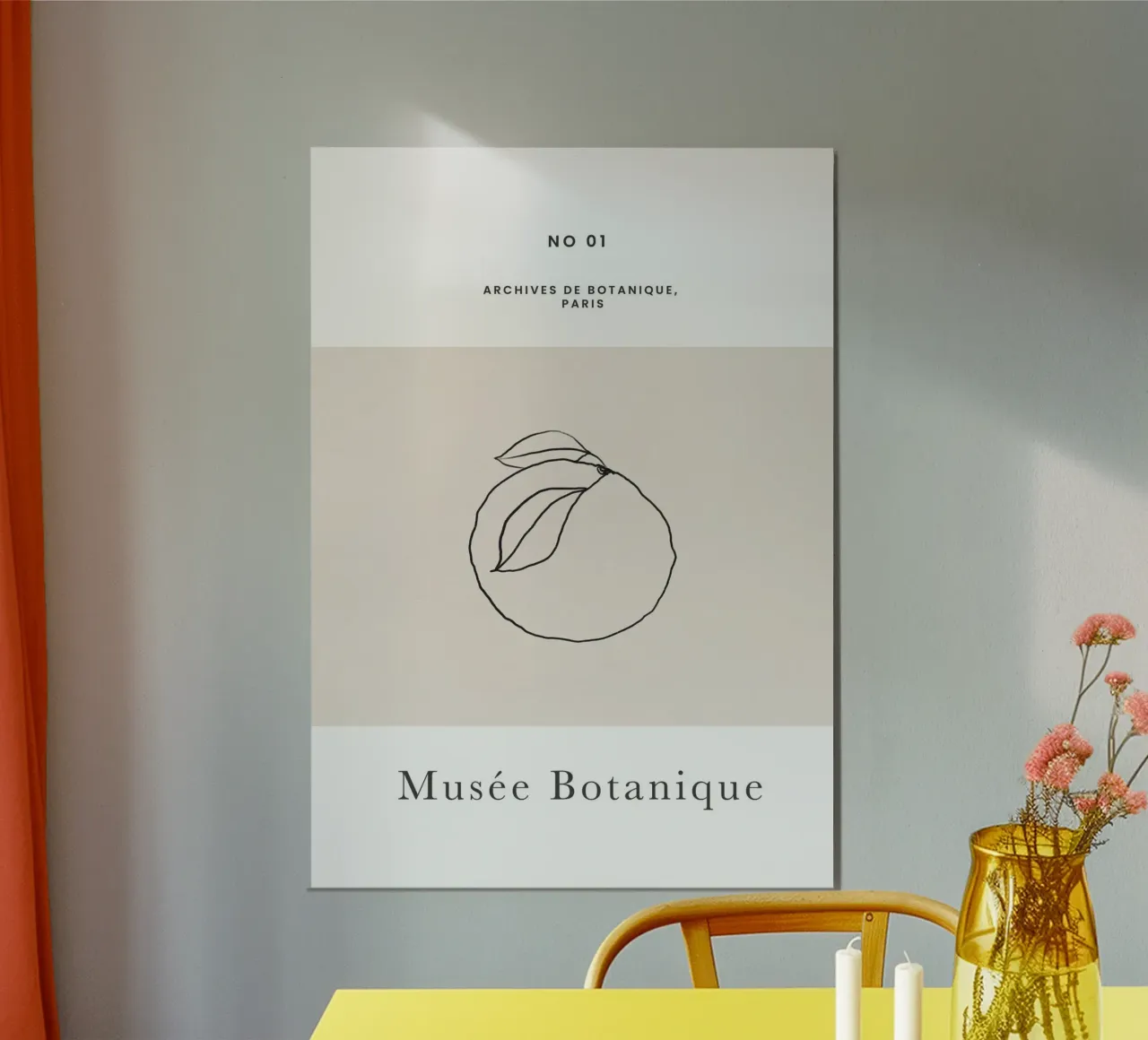 Abstract Botanic No 13 carta hahnemühle da treechild