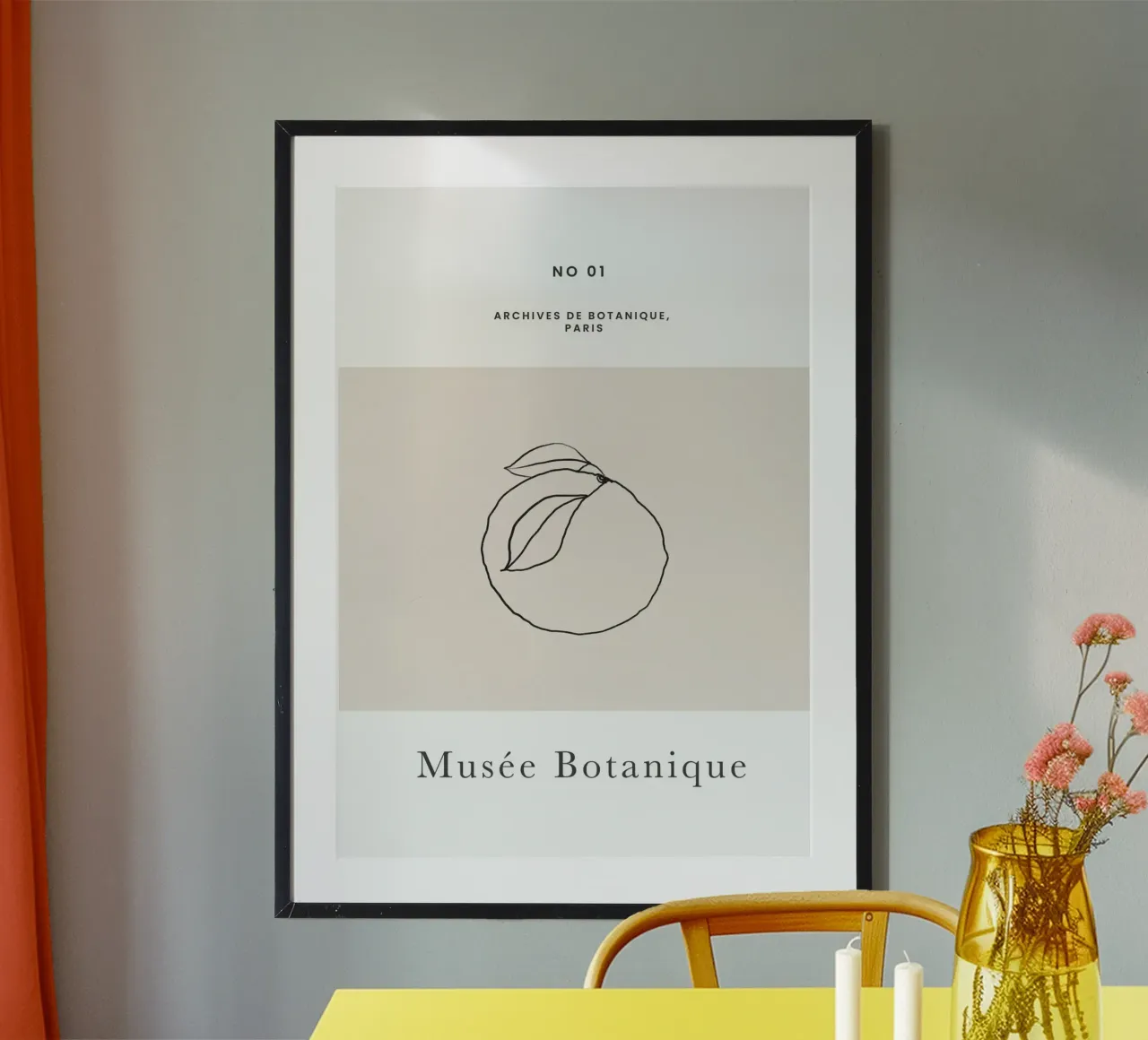 Abstract Botanic No 13 carta hahnemühle da treechild