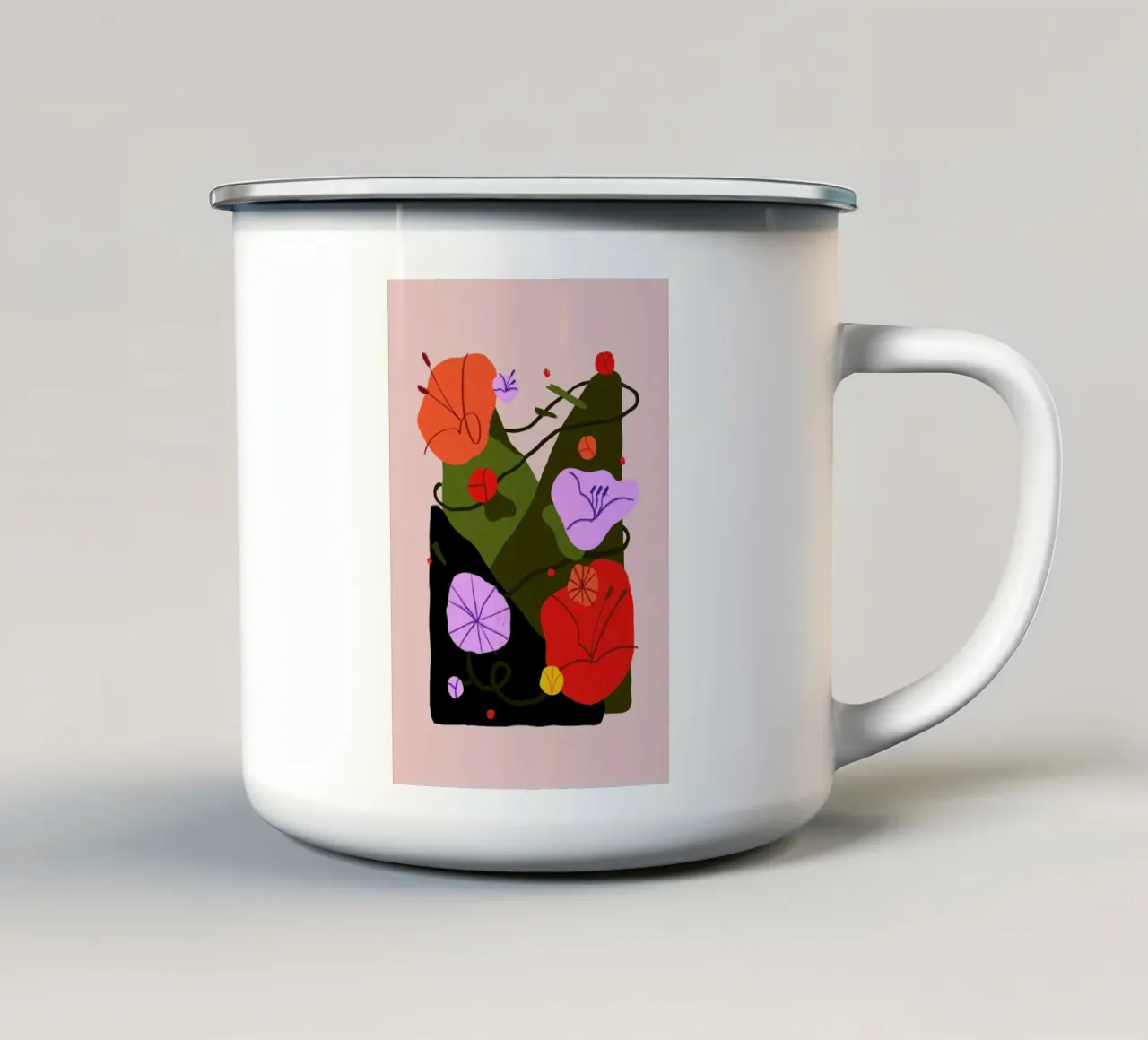 Easter Valley tazza in smalto da Pure