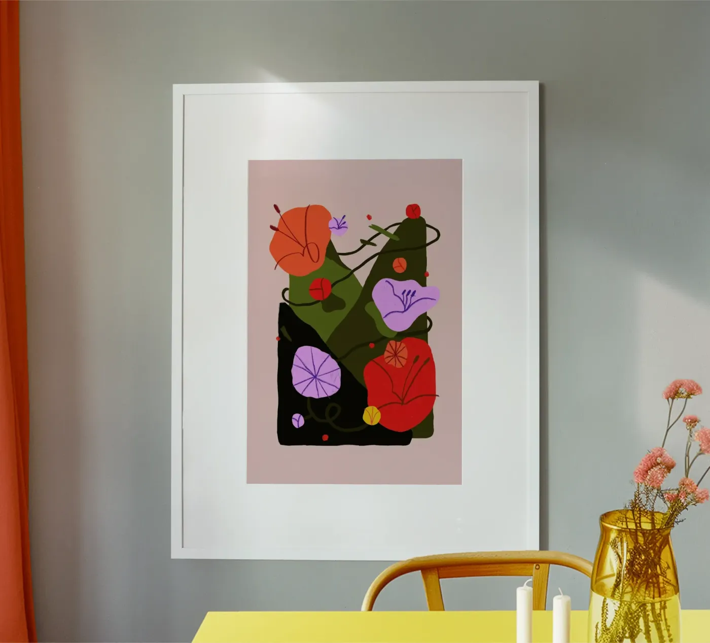 Easter Valley poster van Pure