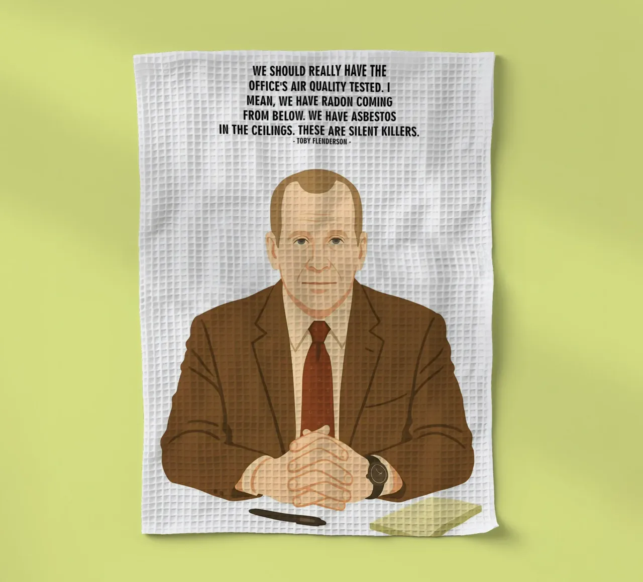 Toby Flenderson The Office quotes torchon de MoviesArt
