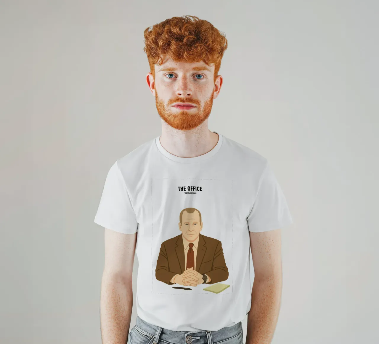 Toby Flenderson The Office t-shirt da MoviesArt