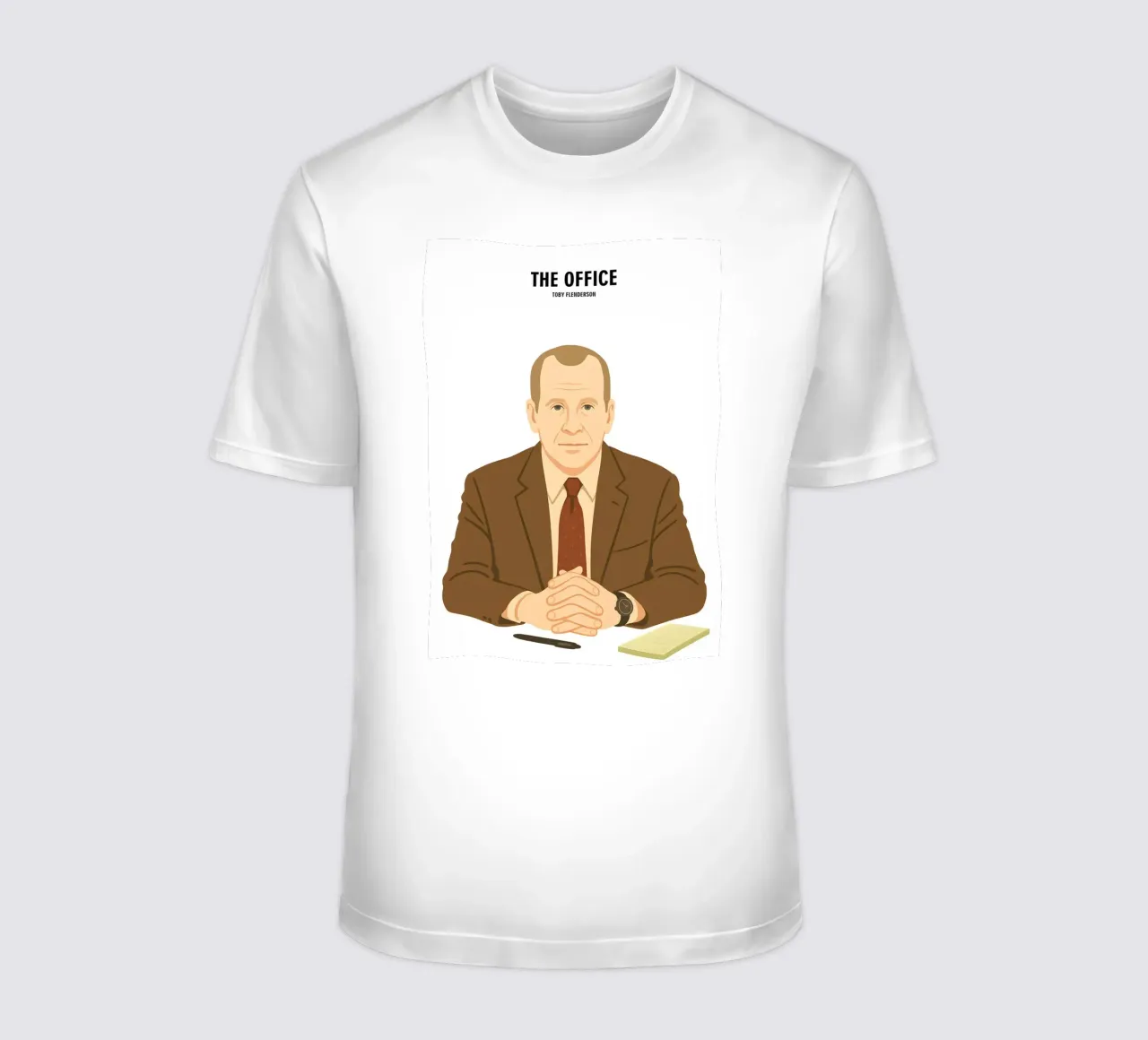 Toby Flenderson The Office t-shirt da MoviesArt