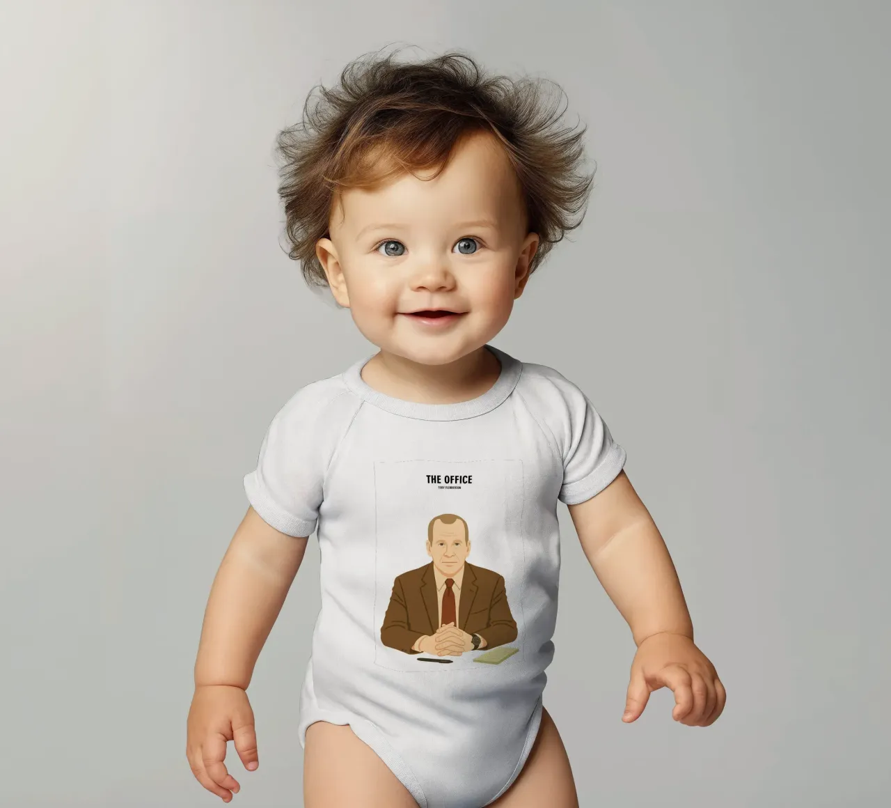 Toby Flenderson The Office body neonato maniche corte da MoviesArt