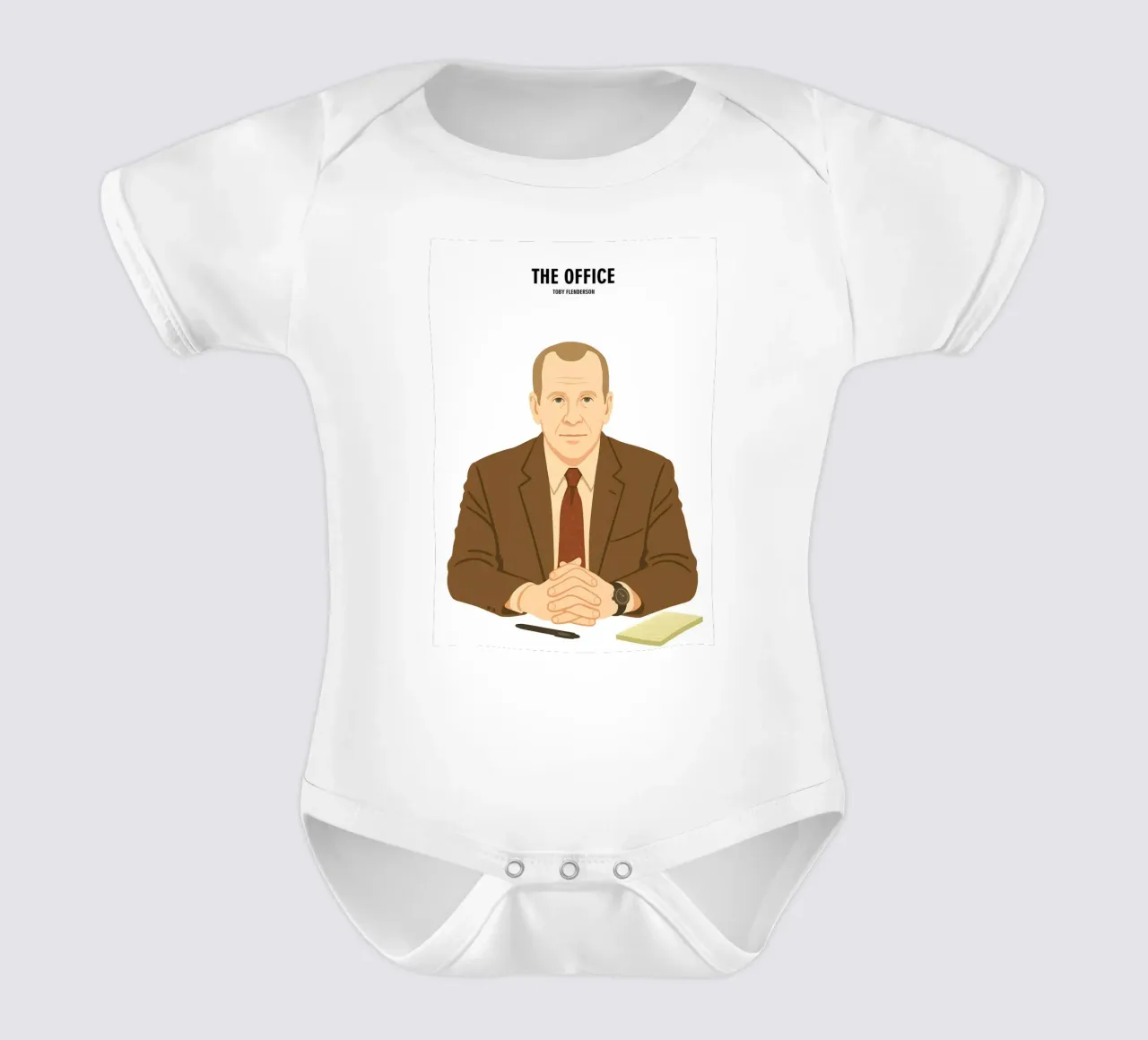 Toby Flenderson The Office body neonato maniche corte da MoviesArt