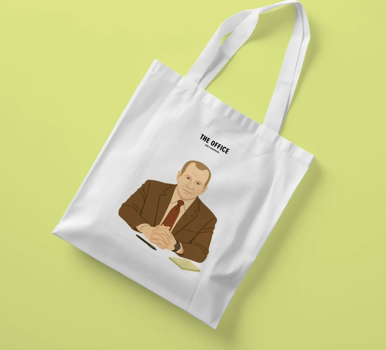 Toby Flenderson The Office tote bag de MoviesArt