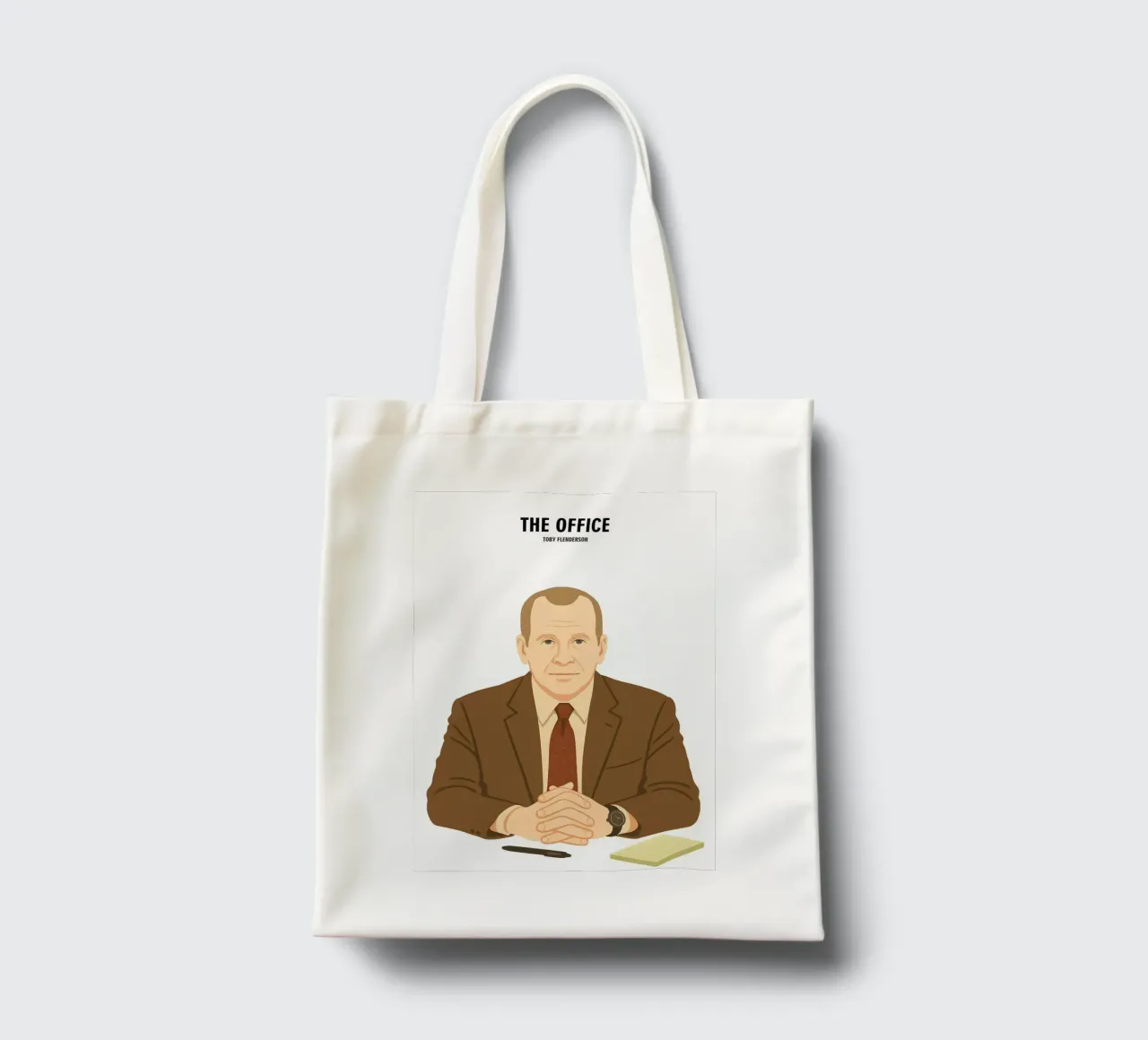 Toby Flenderson The Office tote bag de MoviesArt