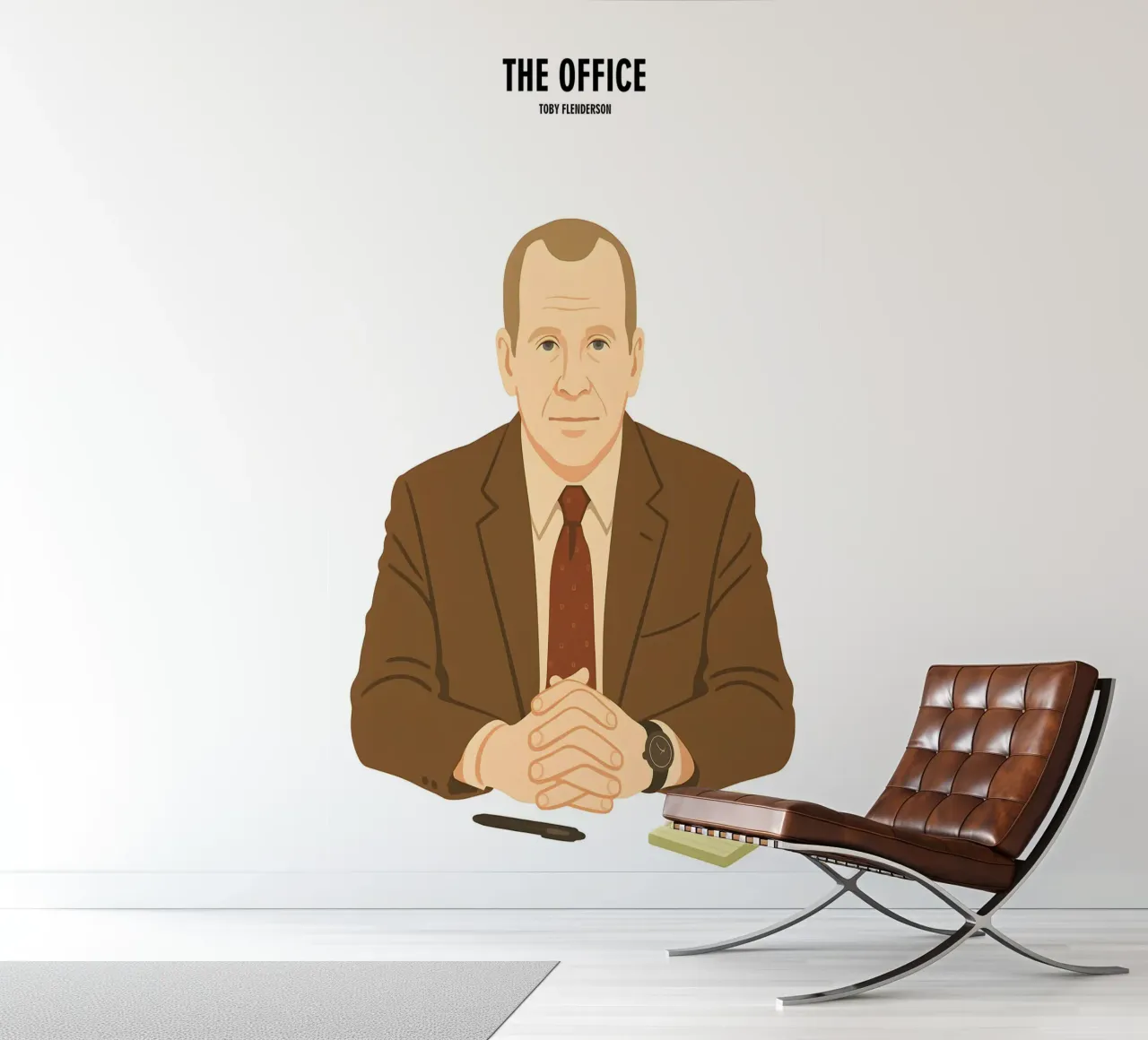 Toby Flenderson The Office papier peint photo de MoviesArt