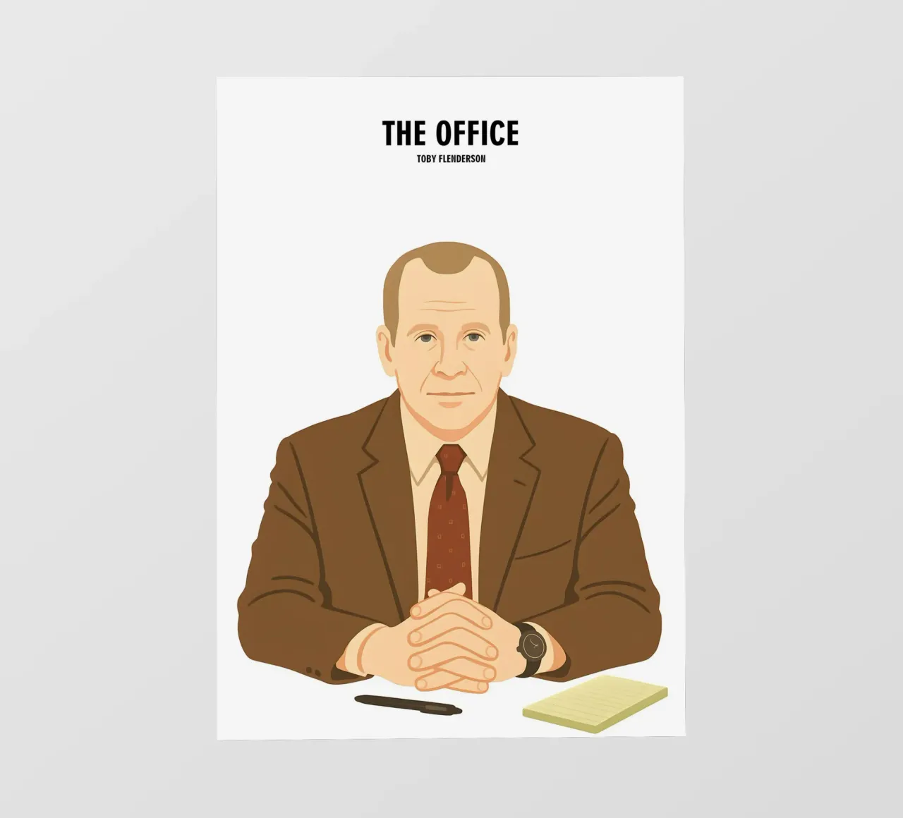 Toby Flenderson The Office papier peint photo de MoviesArt