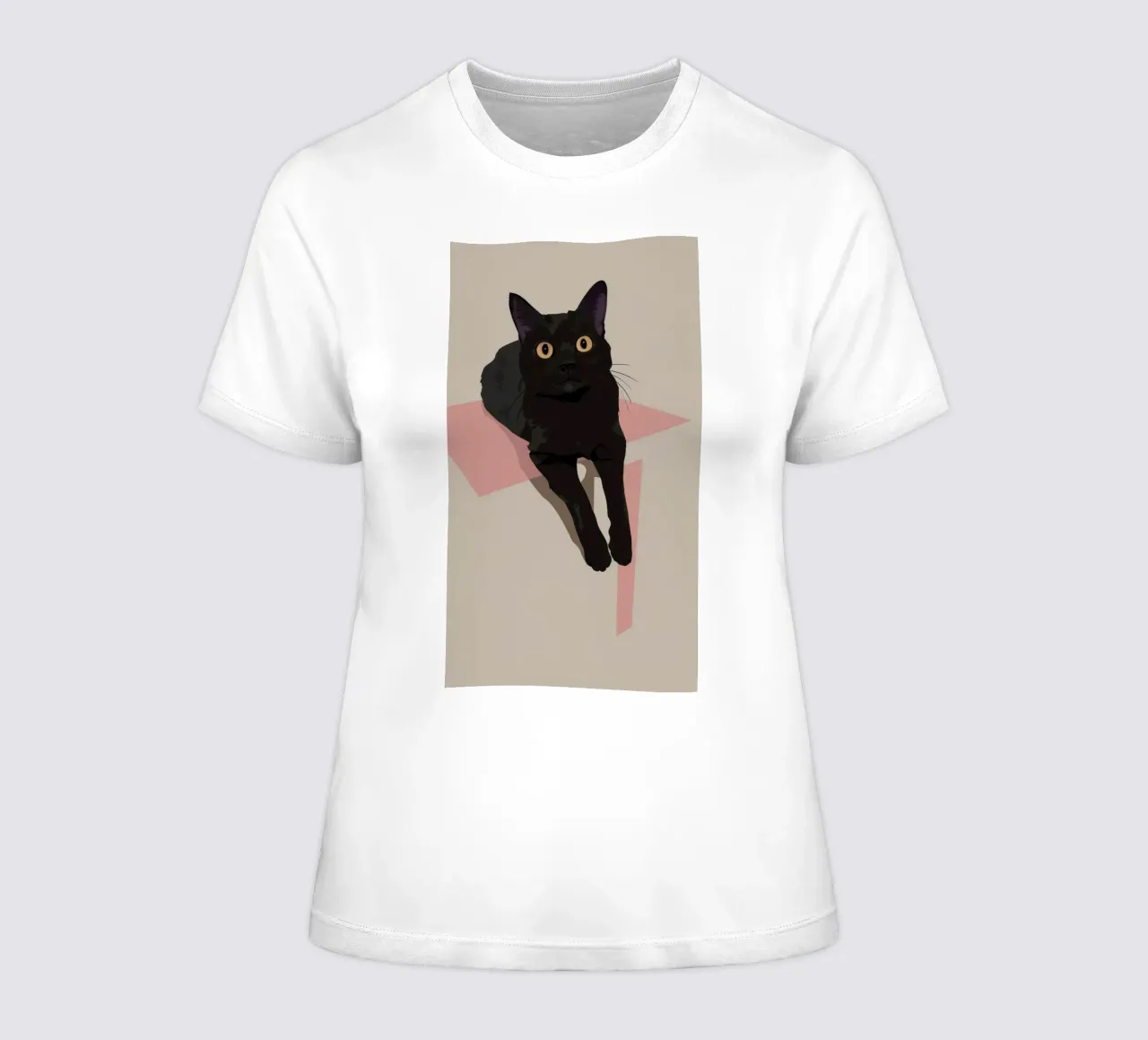 Elegant Void Repose women's fitted t-shirt by Stone Patina