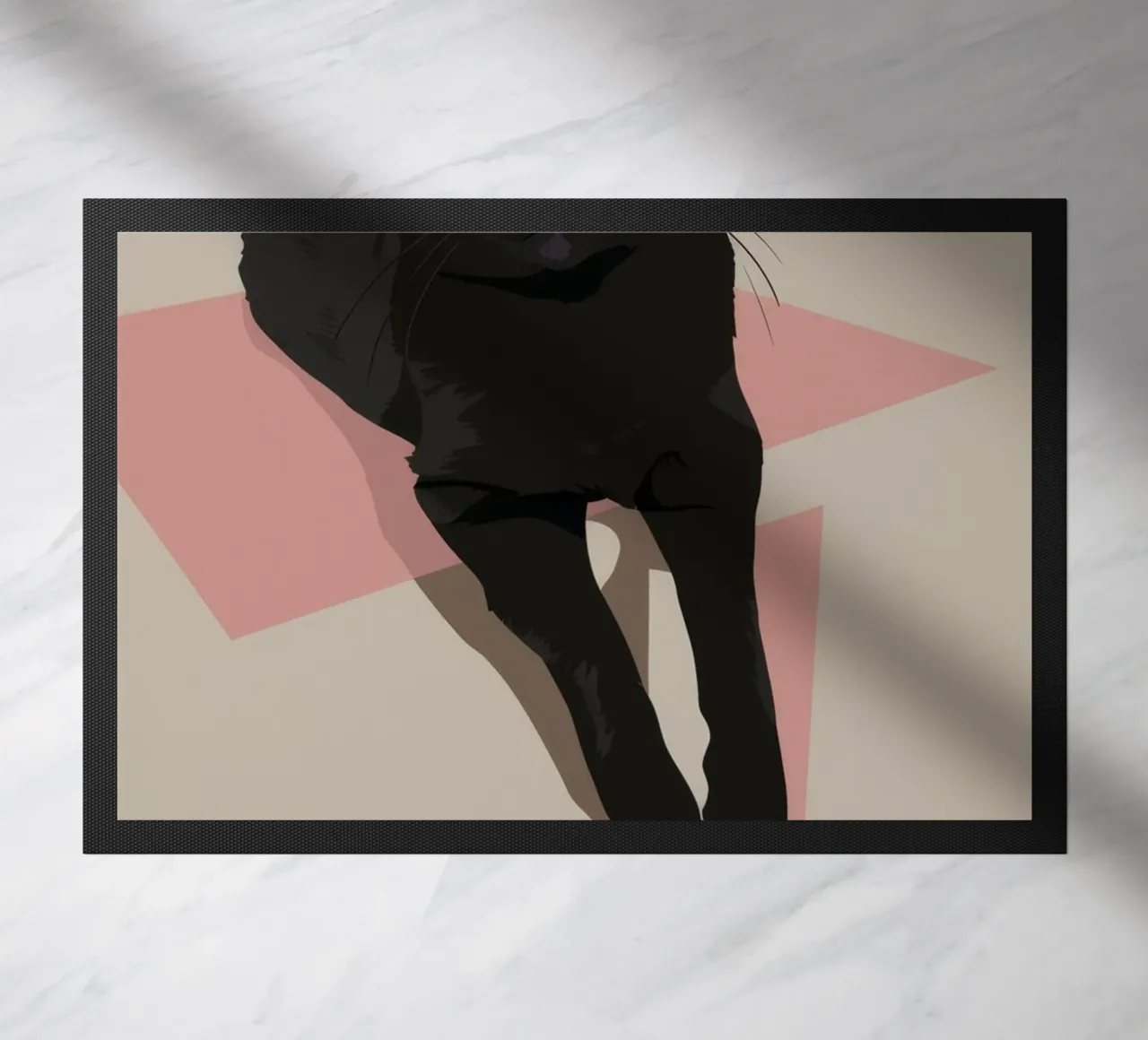 Elegant Void Repose doormat by Stone Patina