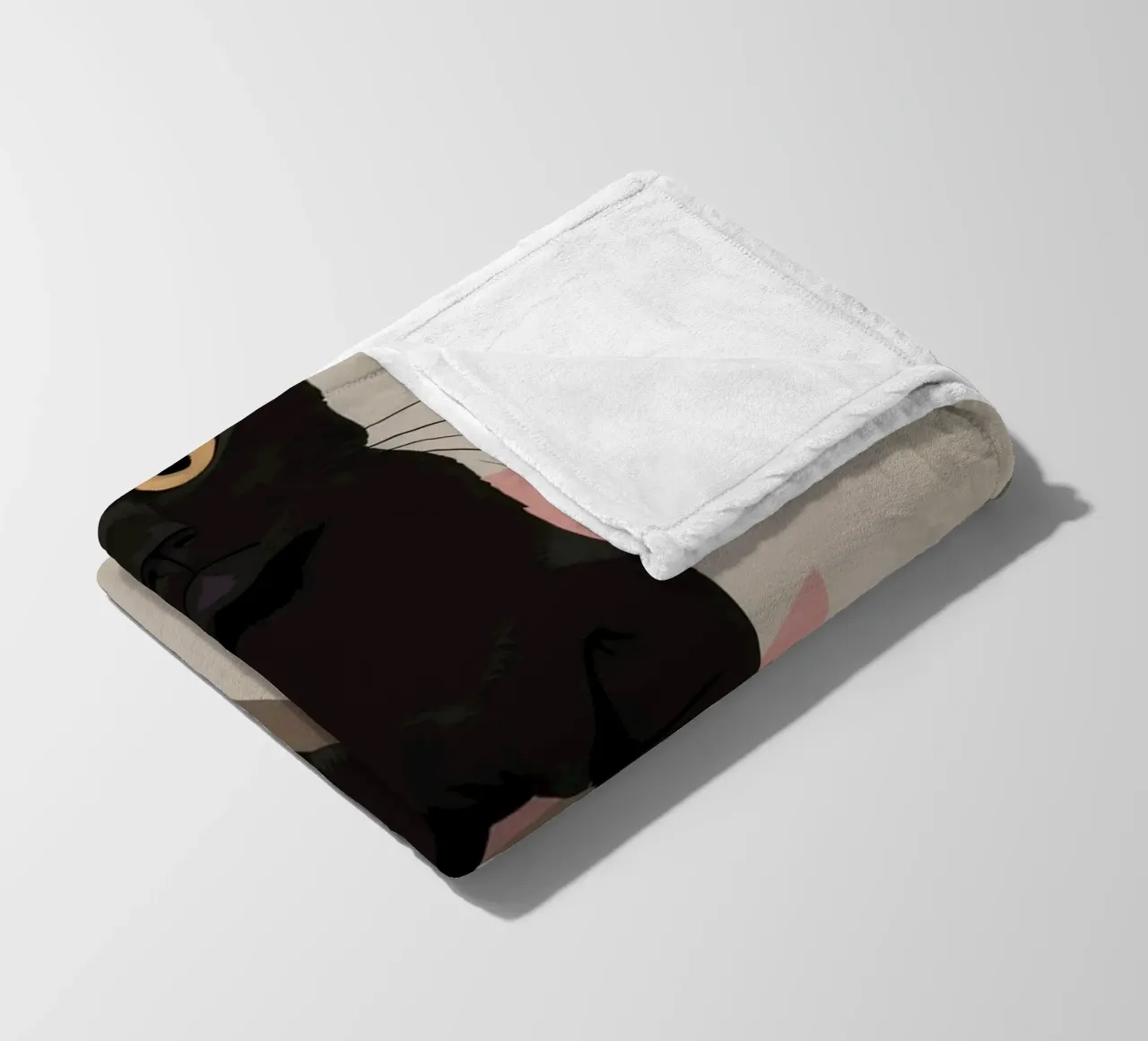 Elegant Void Repose fleece blanket by Stone Patina