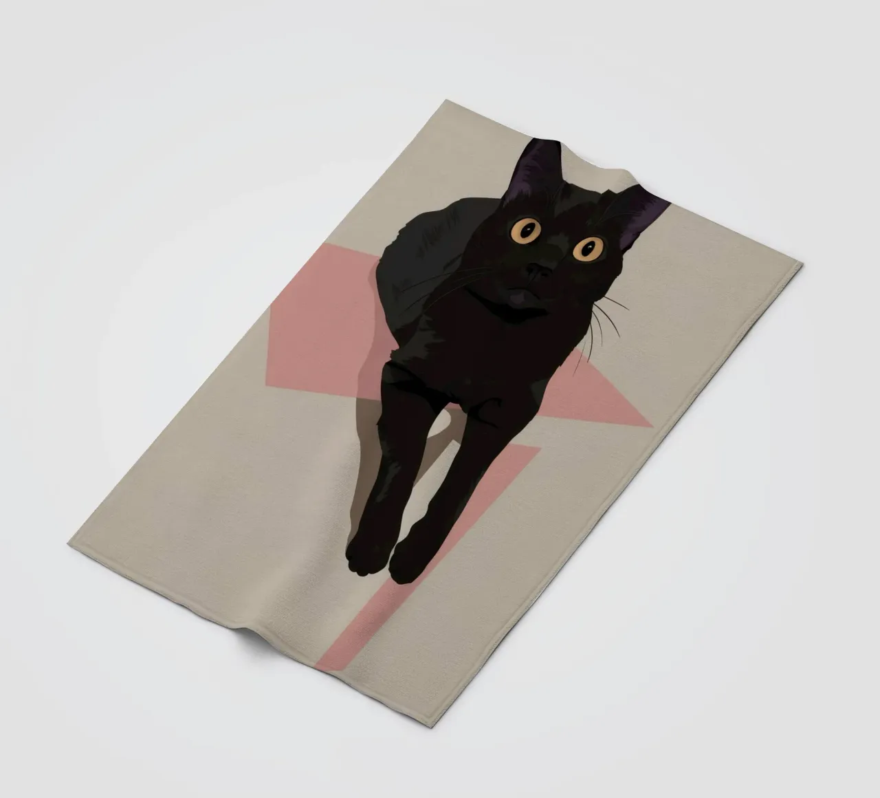 Elegant Void Repose fleece blanket by Stone Patina