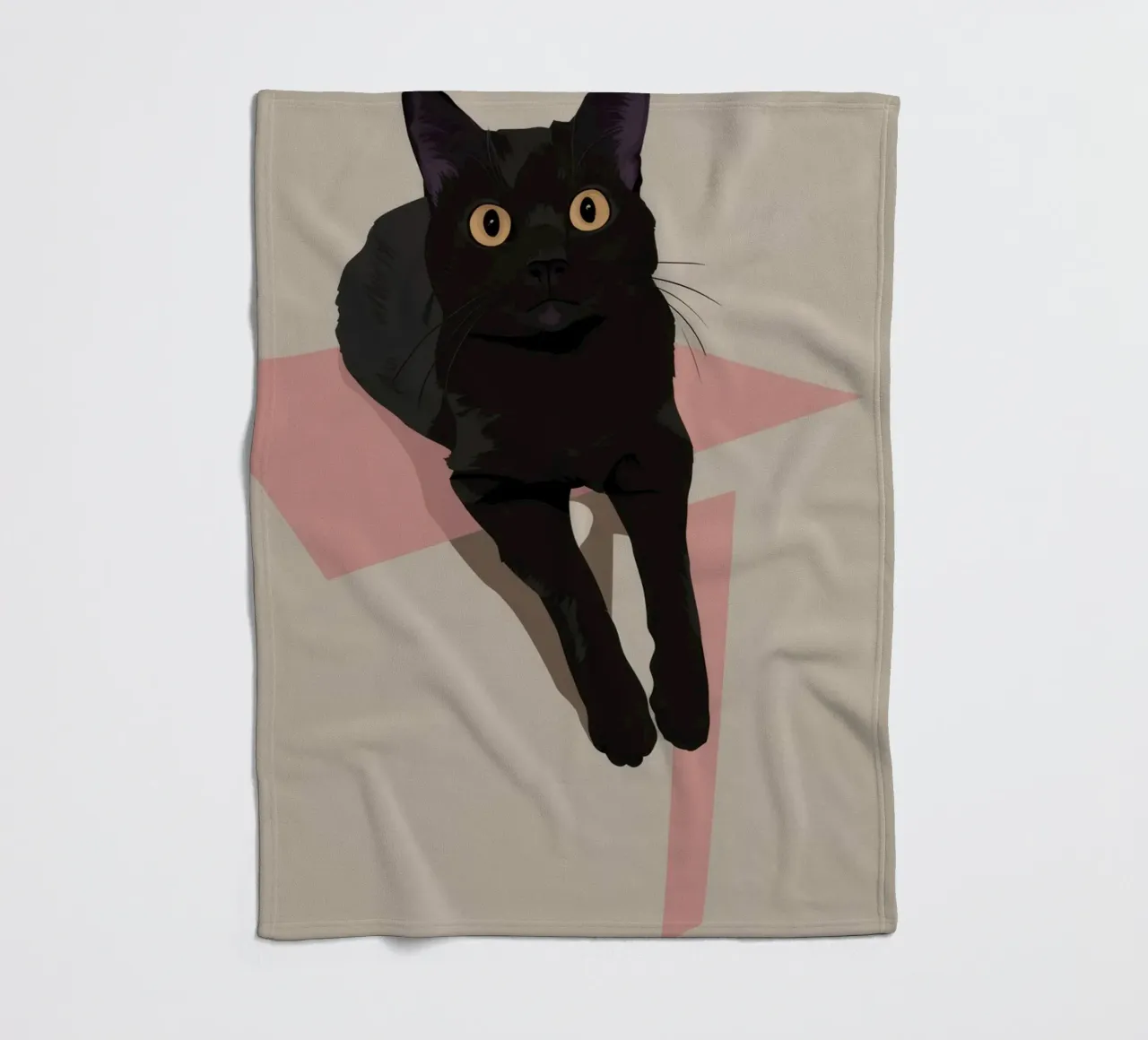 Elegant Void Repose fleece blanket by Stone Patina