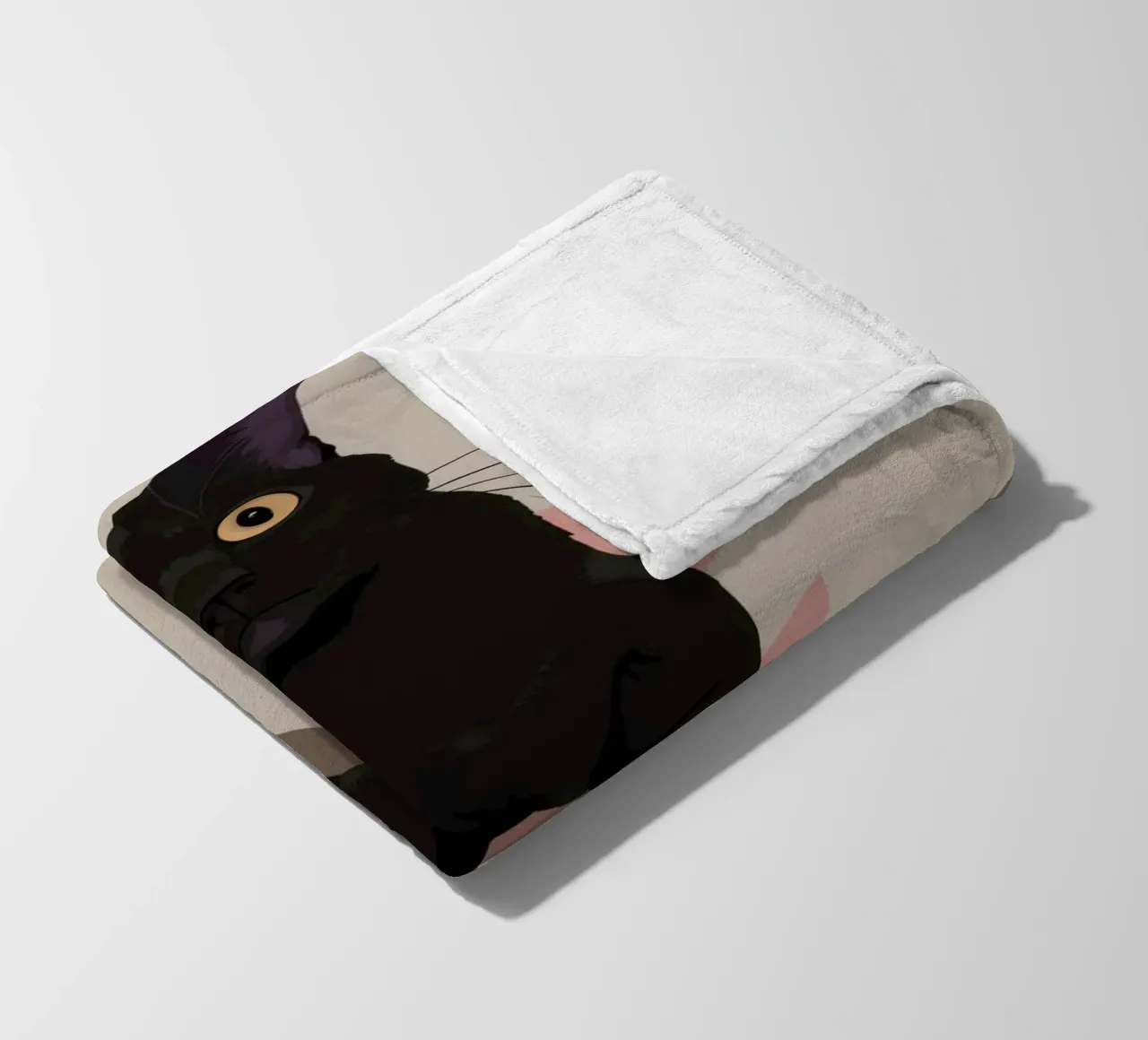 Elegant Void Repose fleece blanket by Stone Patina