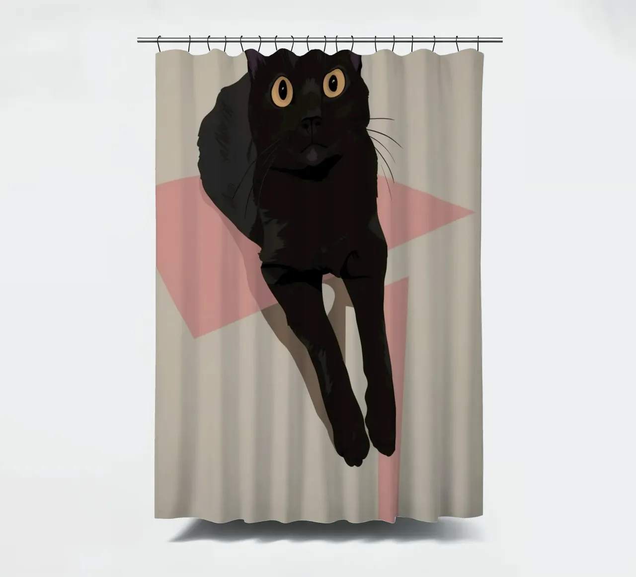 Elegant Void Repose shower curtain by Stone Patina