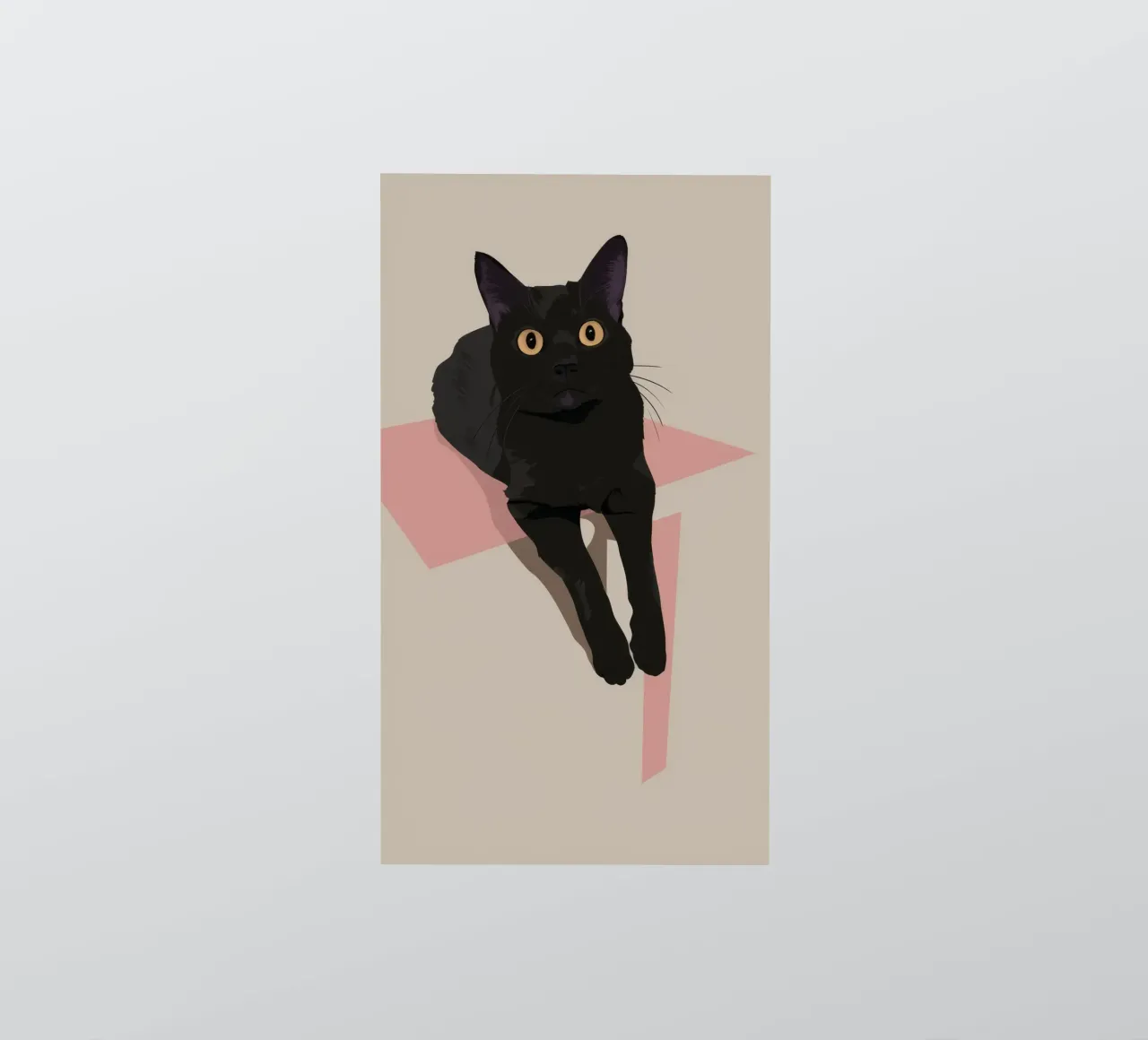 Elegant Void Repose sticker by Stone Patina