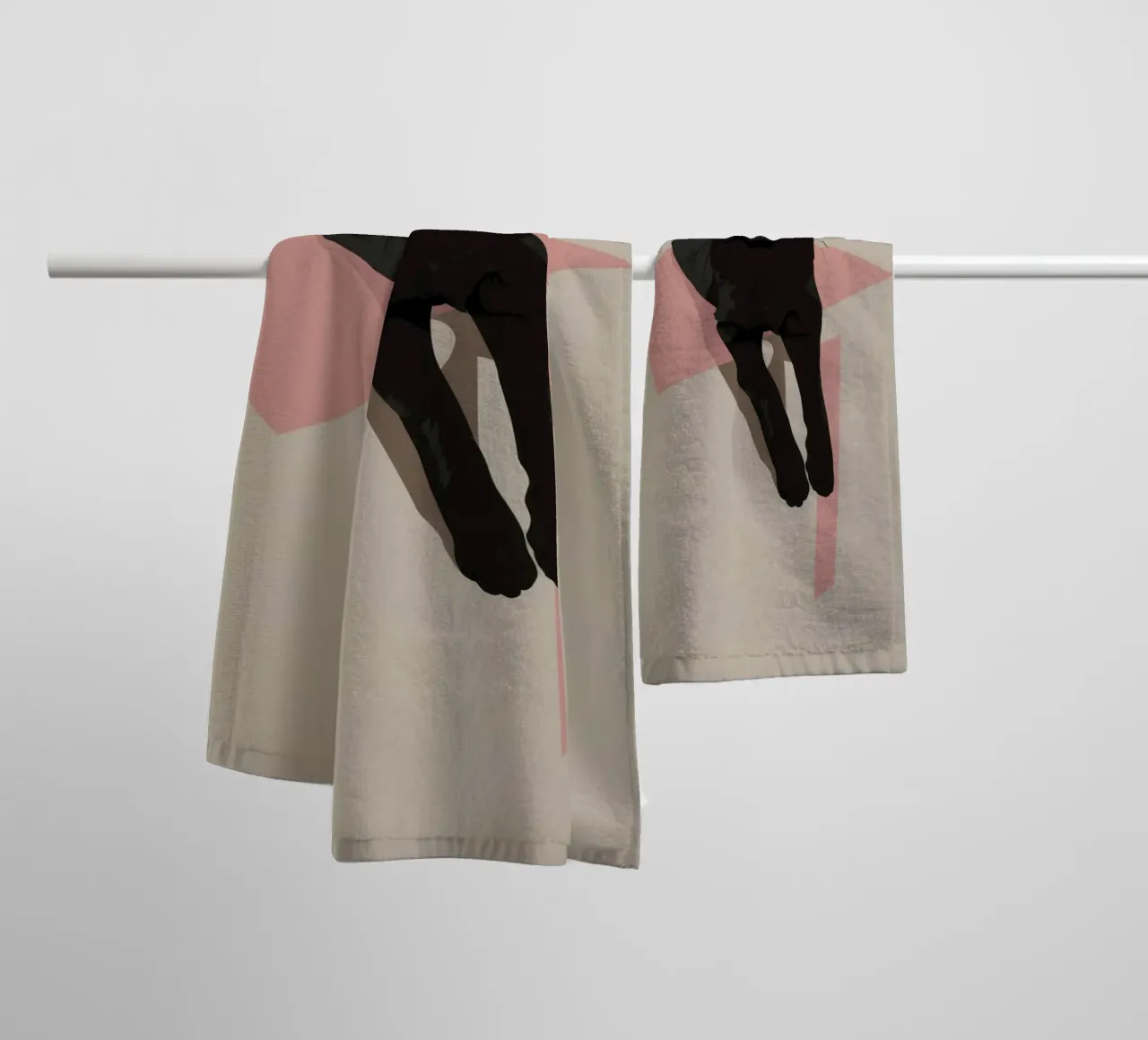 Elegant Void Repose towel by Stone Patina