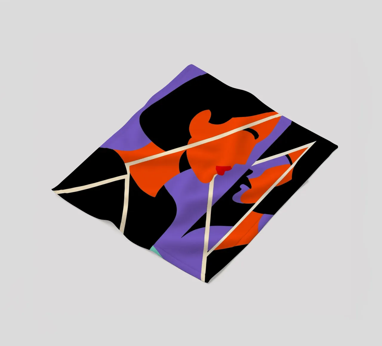 Weerspiegelde waarheid fleecedeken van SMPLE