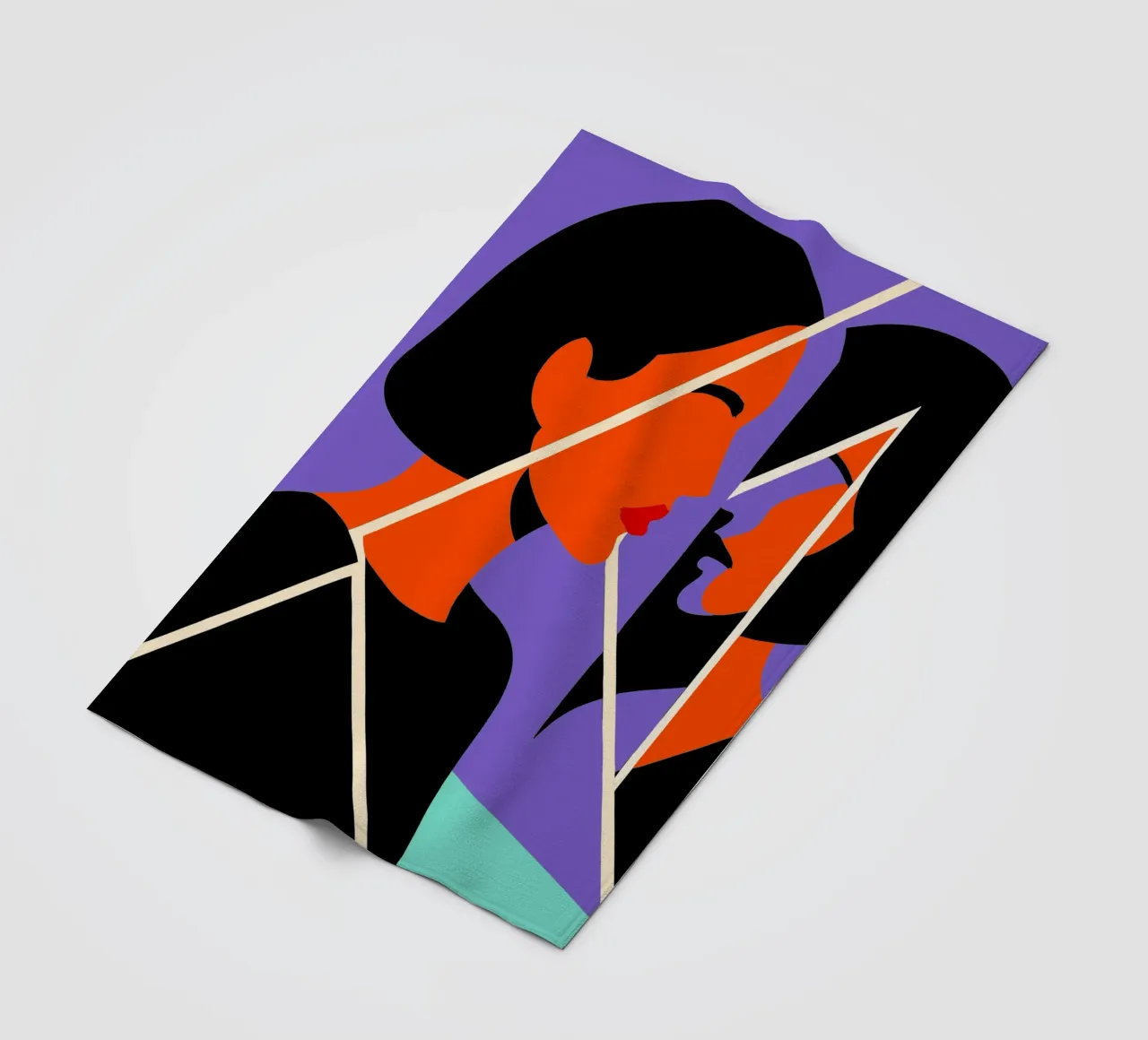 Weerspiegelde waarheid fleecedeken van SMPLE