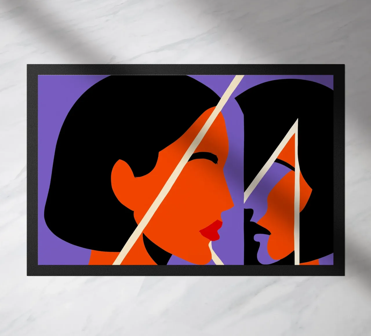 Reflected Truth doormat by SMPLE