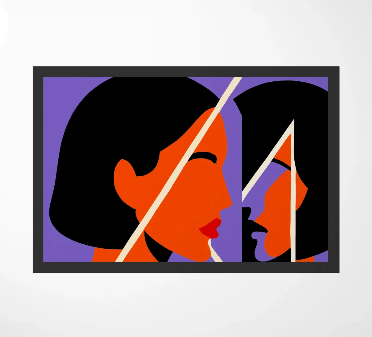 Reflected Truth doormat by SMPLE