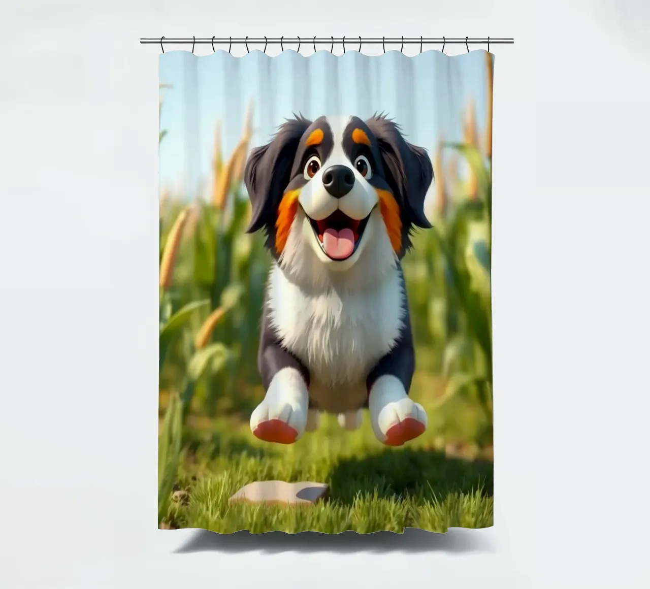Pixarstyle and Ultrasweet #7 shower curtain by Yumis.Beargang.and.Me